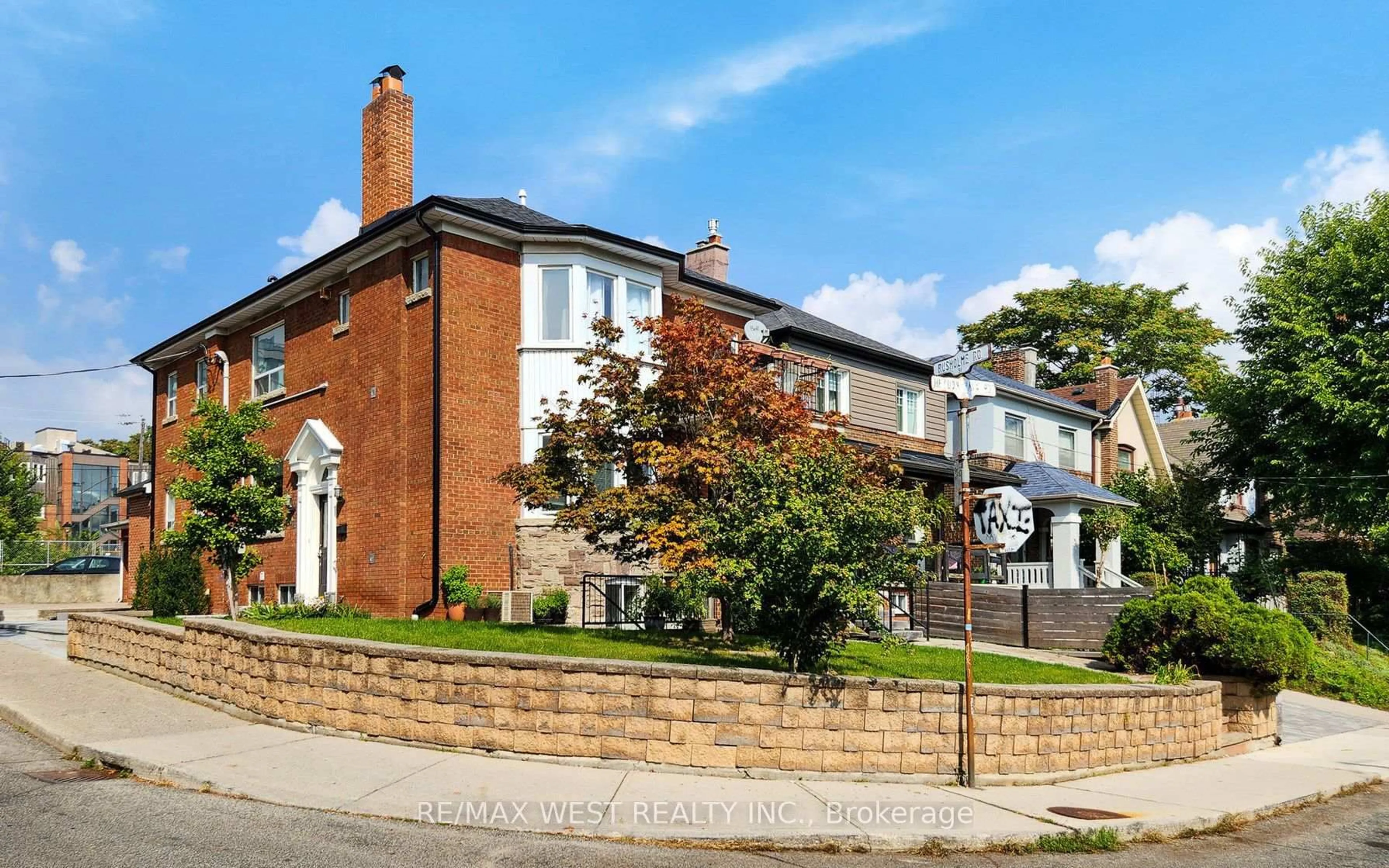 Home with brick exterior material, street for 52 Heydon Park Rd, Toronto Ontario M6J 2C8