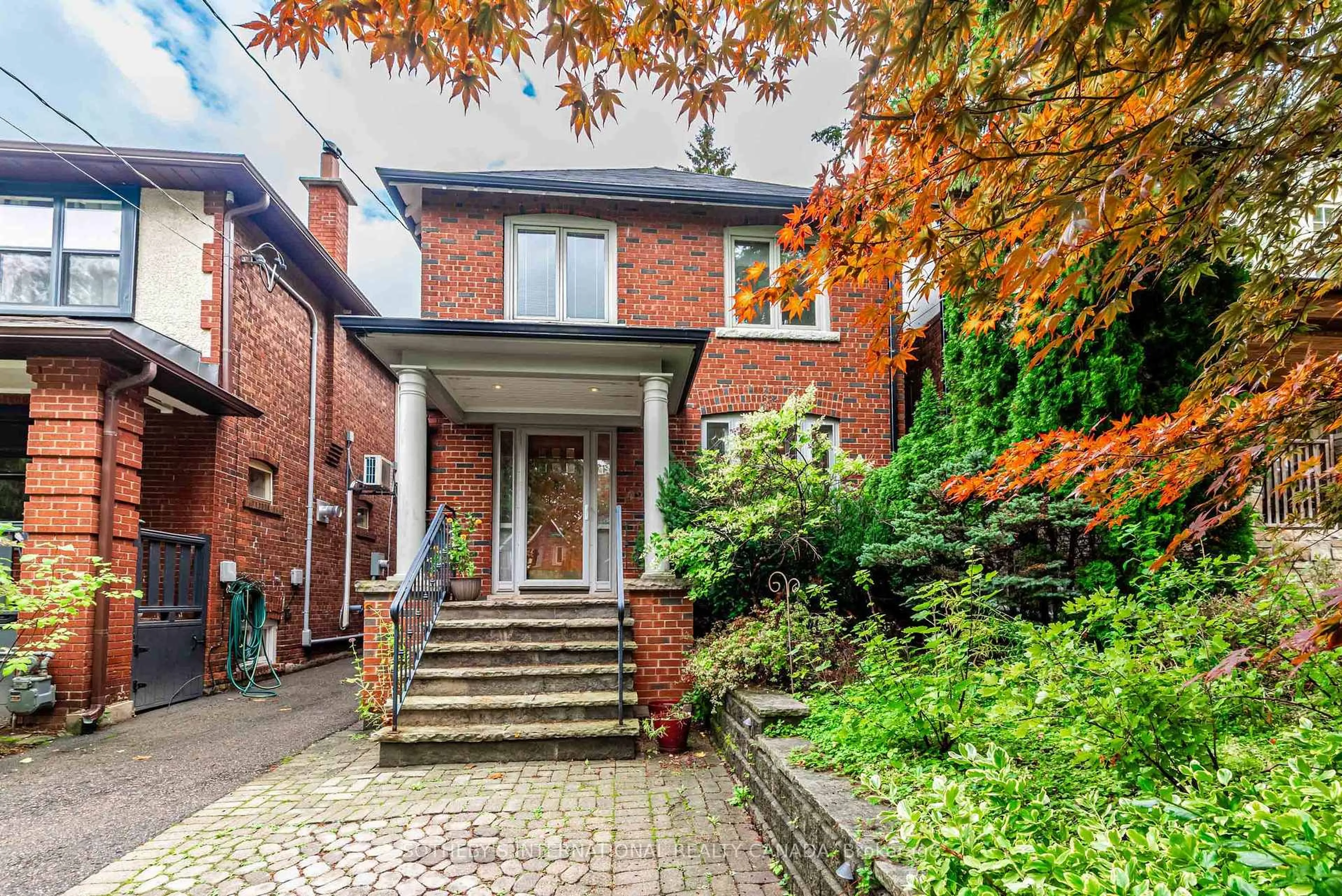 Home with brick exterior material, street for 421 St Clair Ave, Toronto Ontario M4T 1P6