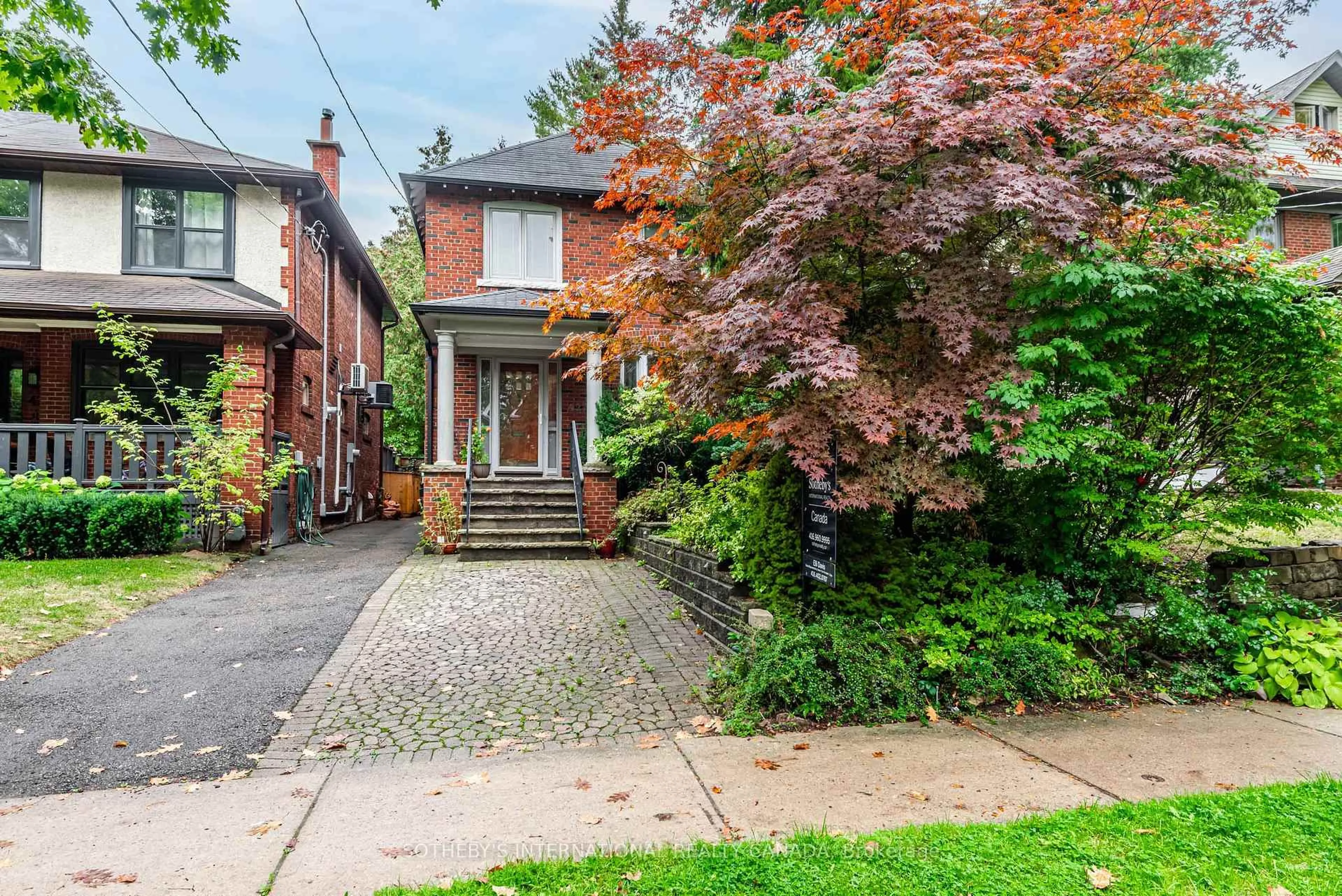 Home with brick exterior material, street for 421 St Clair Ave, Toronto Ontario M4T 1P6
