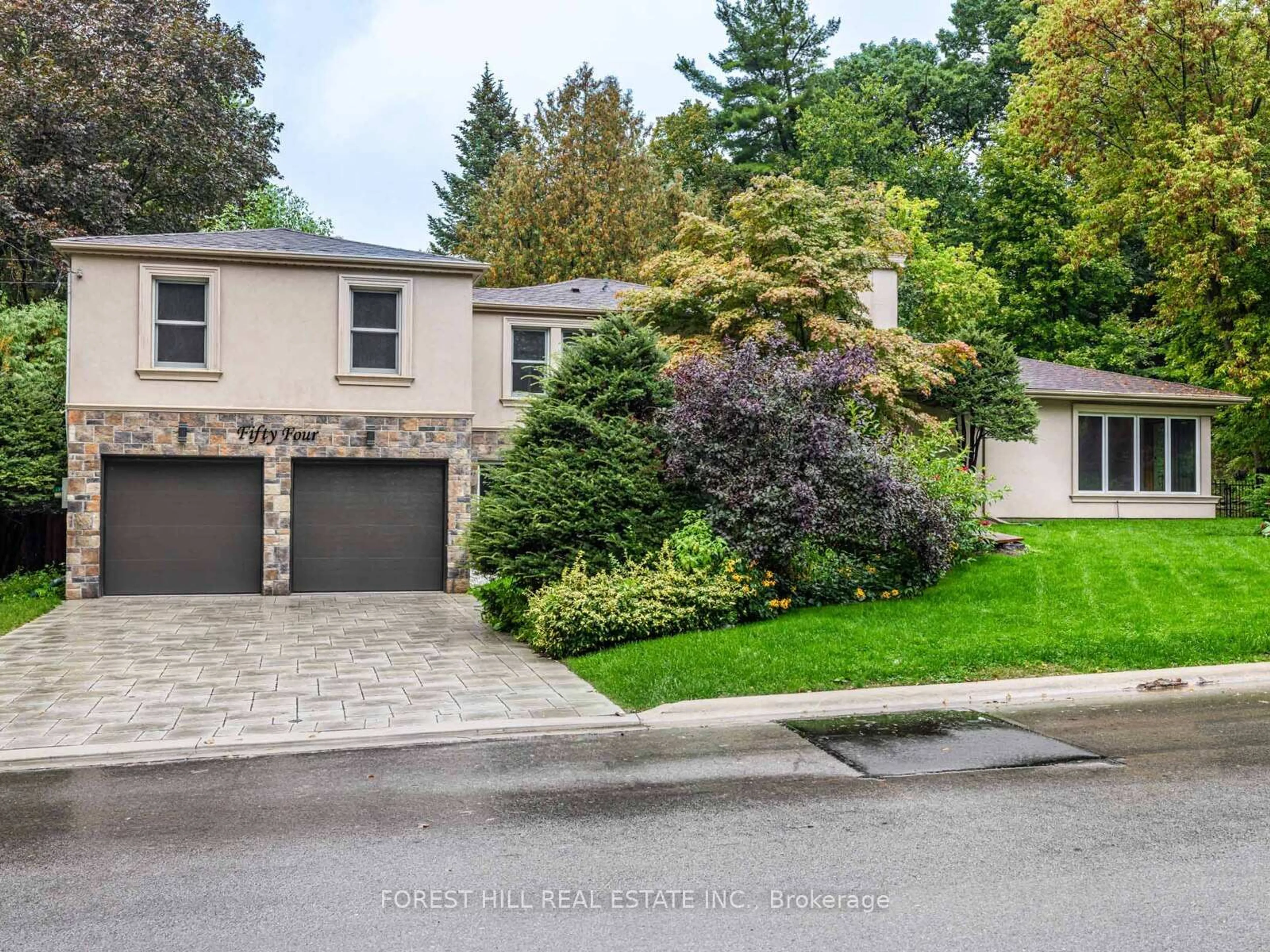 Home with brick exterior material, street for 54 Plymbridge Rd, Toronto Ontario M2P 1A3