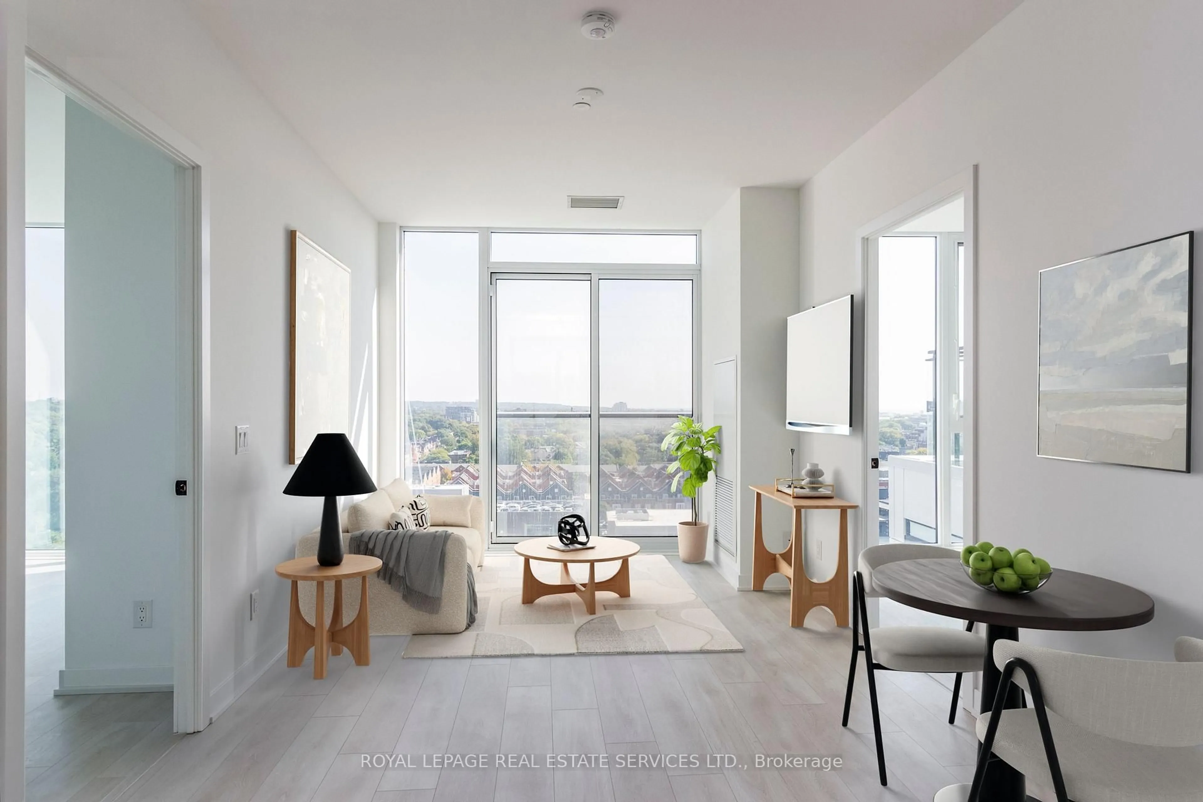 Living room with furniture, unknown for 5 Defries St #1207, Toronto Ontario M5A 0W7