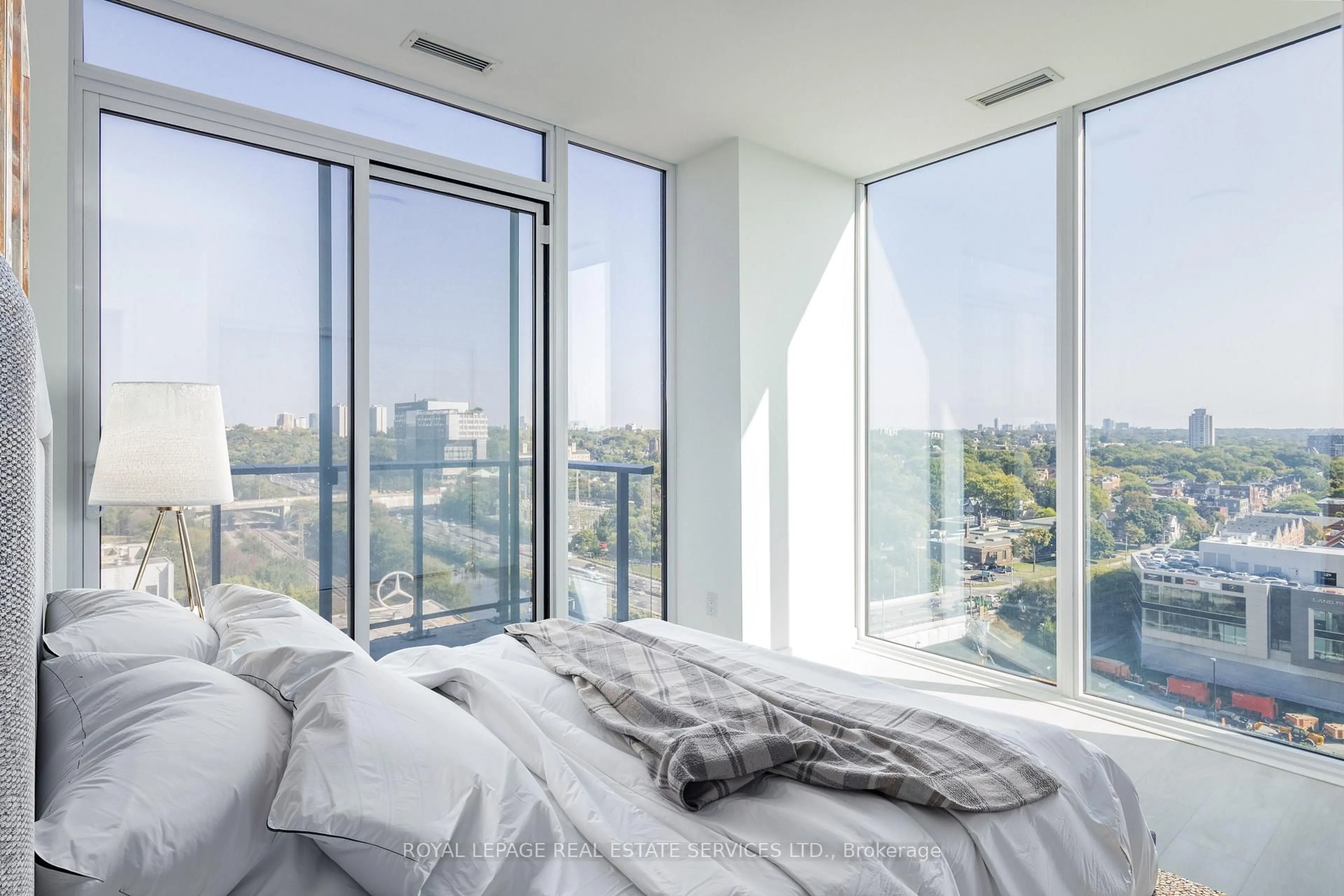 Bedroom with bed, unknown for 5 Defries St #1207, Toronto Ontario M5A 0W7