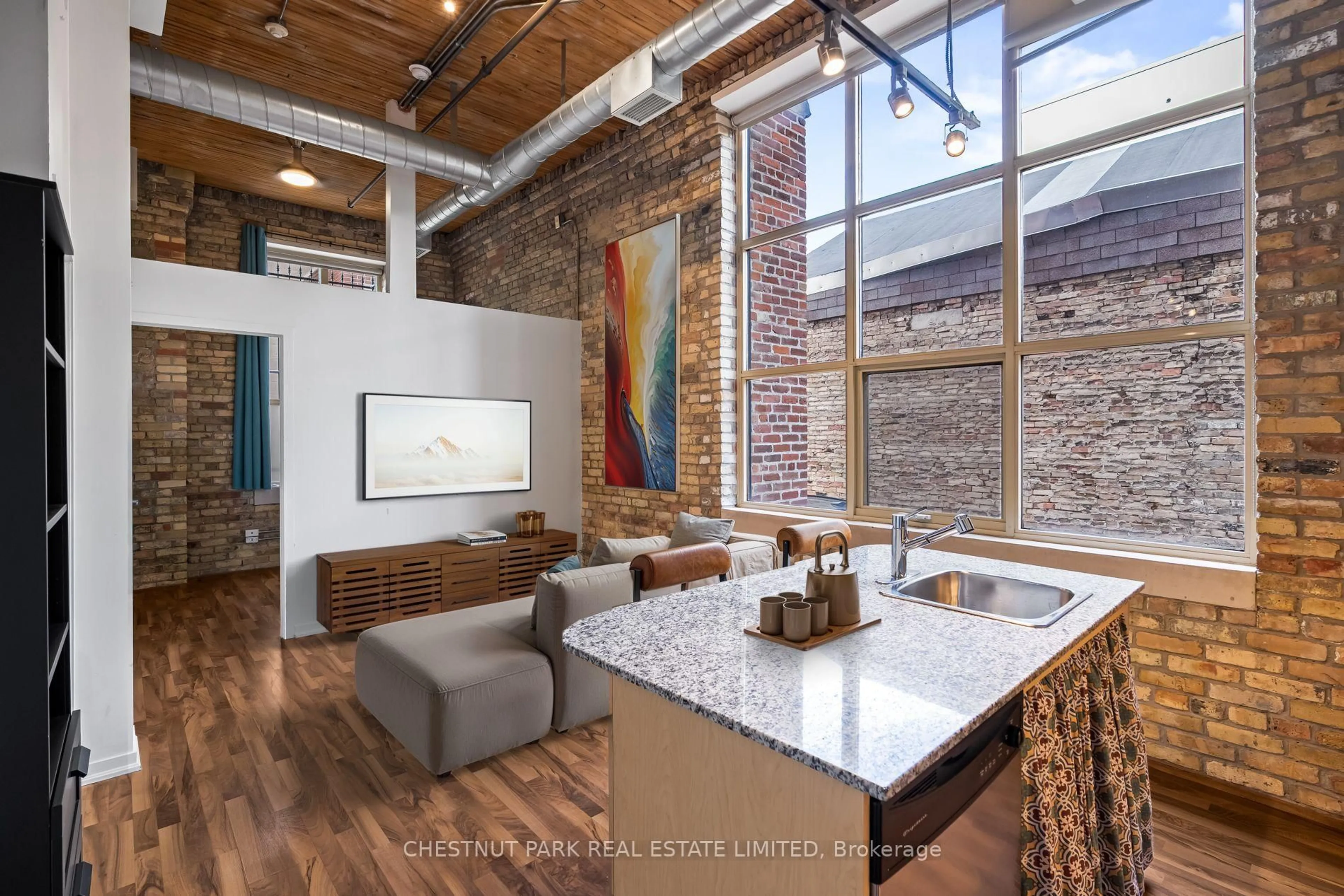 Open concept kitchen, unknown for 736 Dundas St #201, Toronto Ontario M5A 2C5