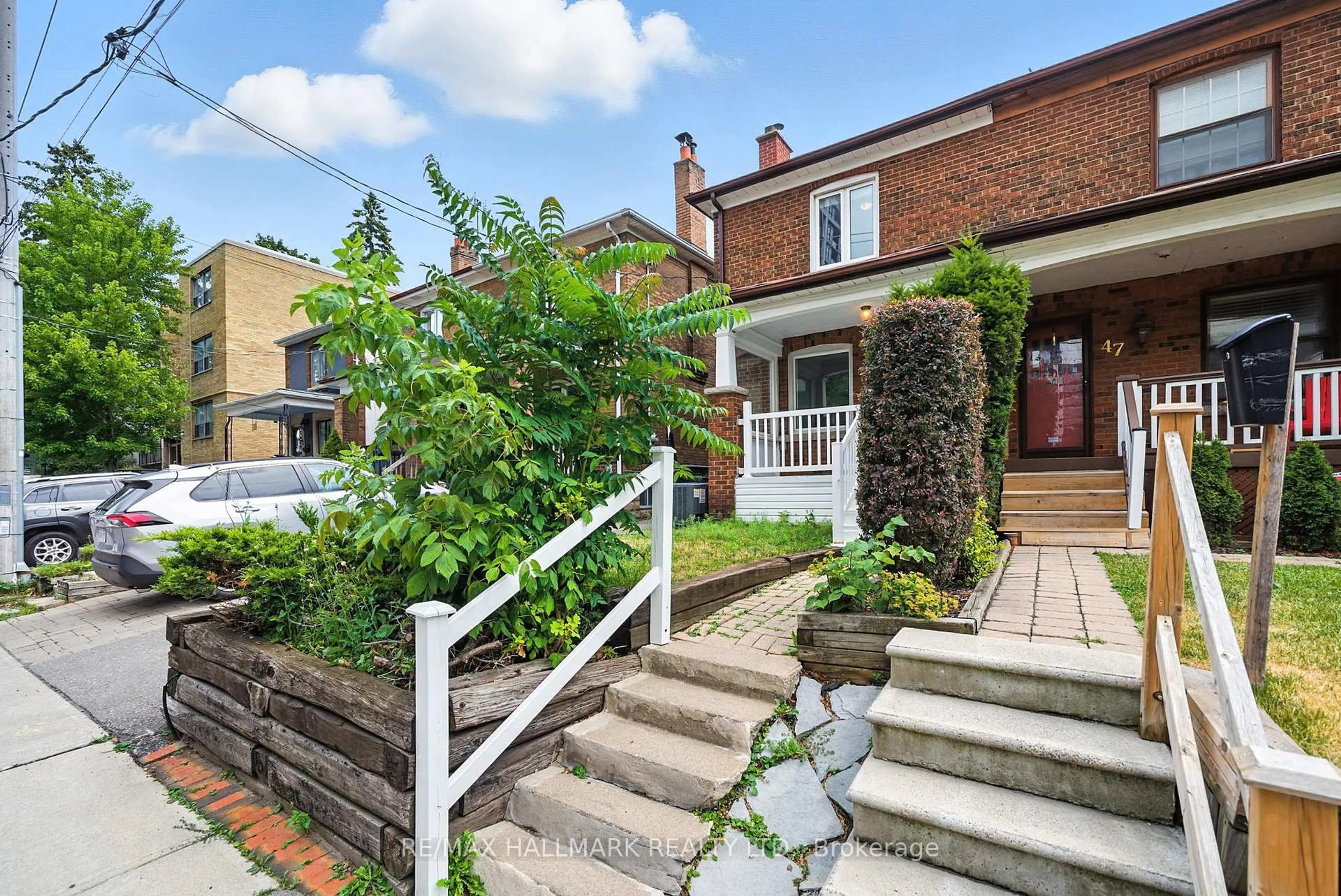 Home with brick exterior material, street for 49 Rawlinson Ave, Toronto Ontario M4P 2N1