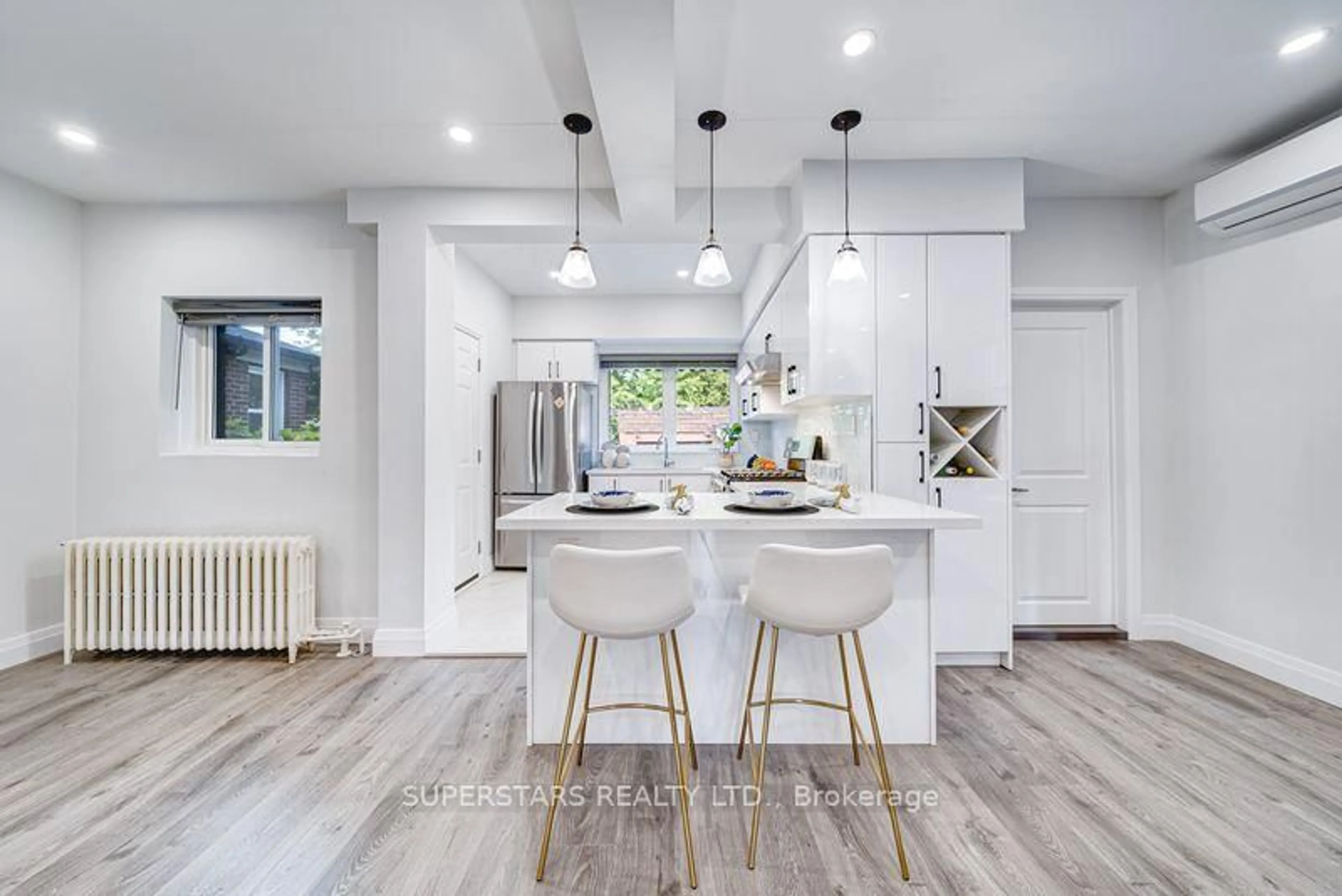 Contemporary kitchen, ceramic/tile floor for 179 Oakwood Ave, Toronto Ontario M6E 2V1