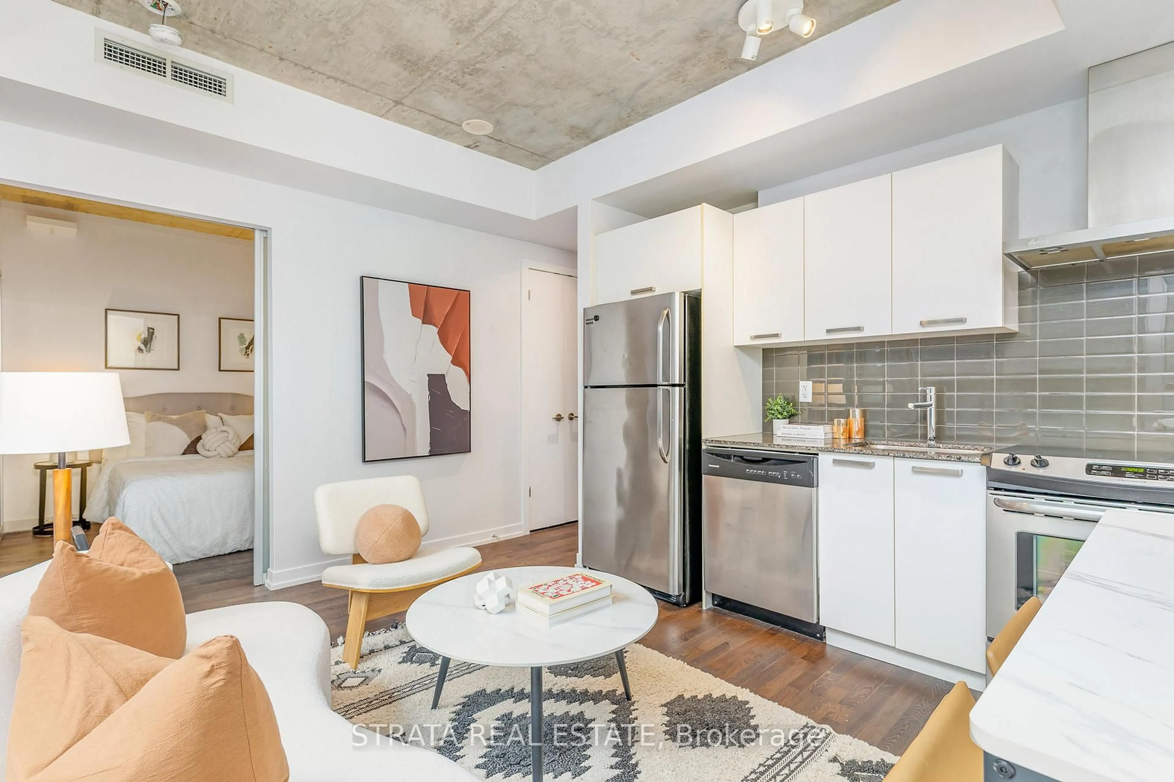 Open concept kitchen, unknown for 95 Bathurst St #615, Toronto Ontario M5V 2P9