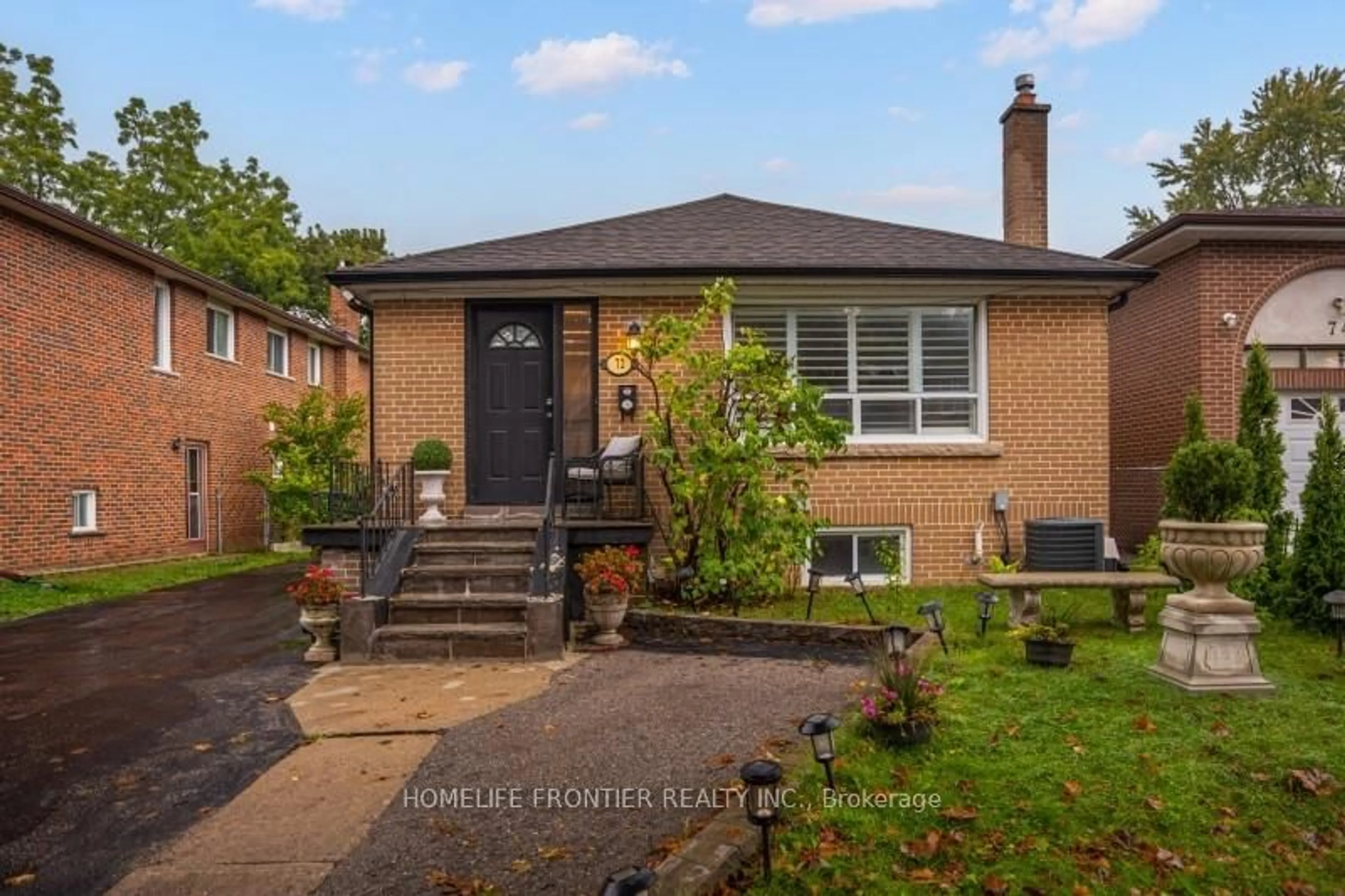 Home with brick exterior material, street for 72 Newton Dr, Toronto Ontario M2M 2M9
