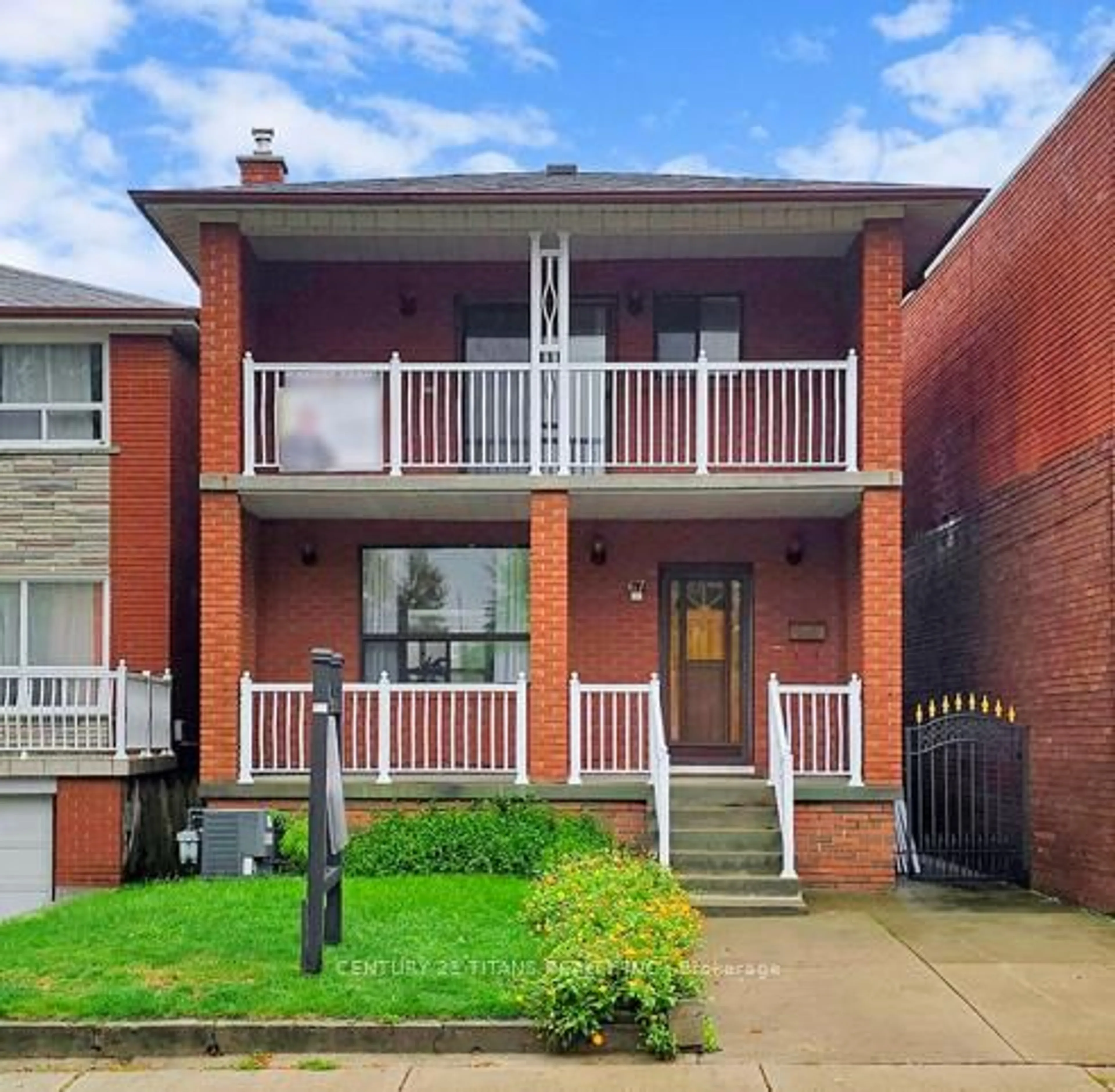Home with brick exterior material, street for 67 Holland Park Ave, Toronto Ontario M6C 1M2