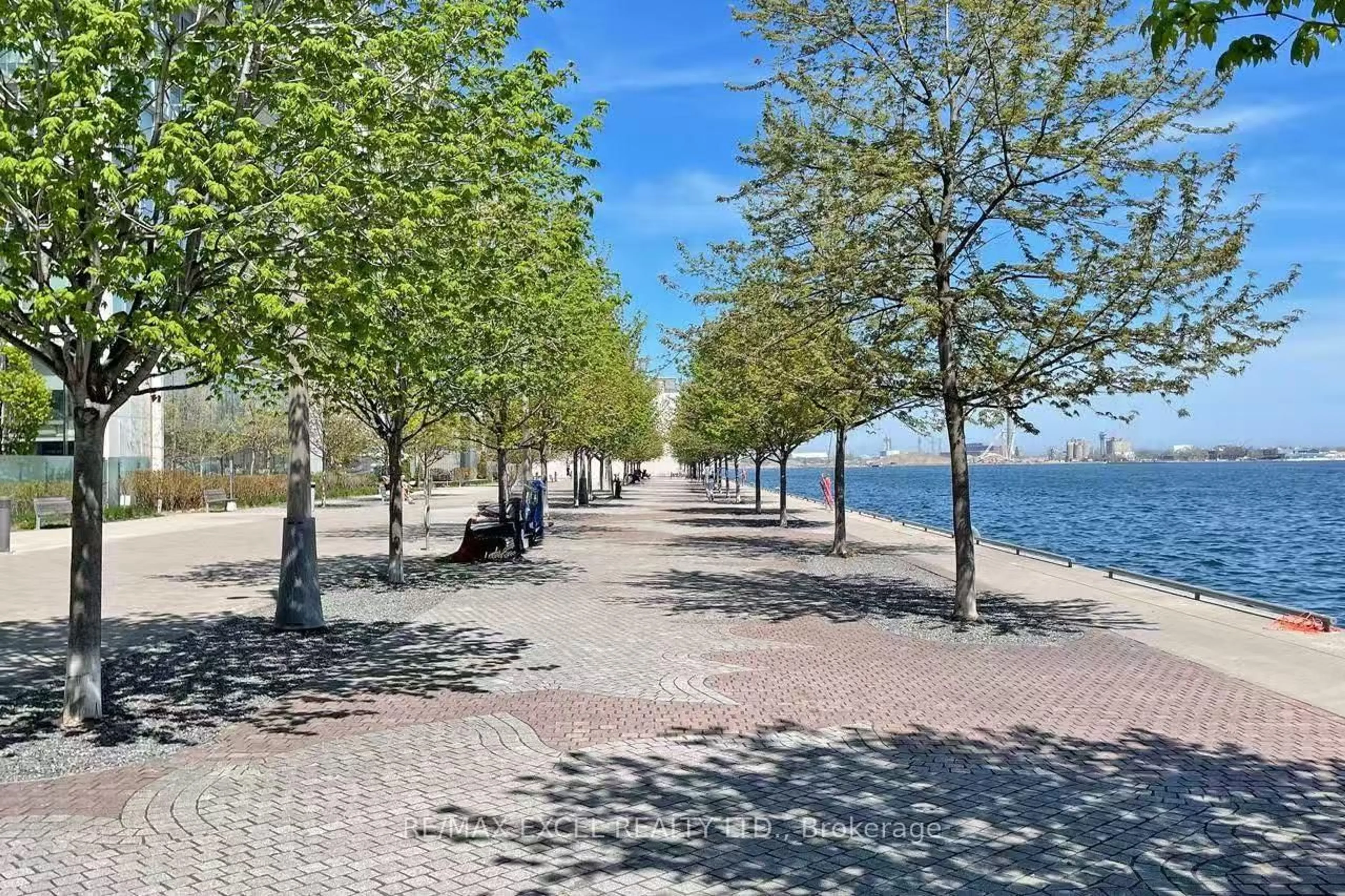 Patio, water/lake/river/ocean view for 29 Queens Quay #Th127, Toronto Ontario M5E 0A4
