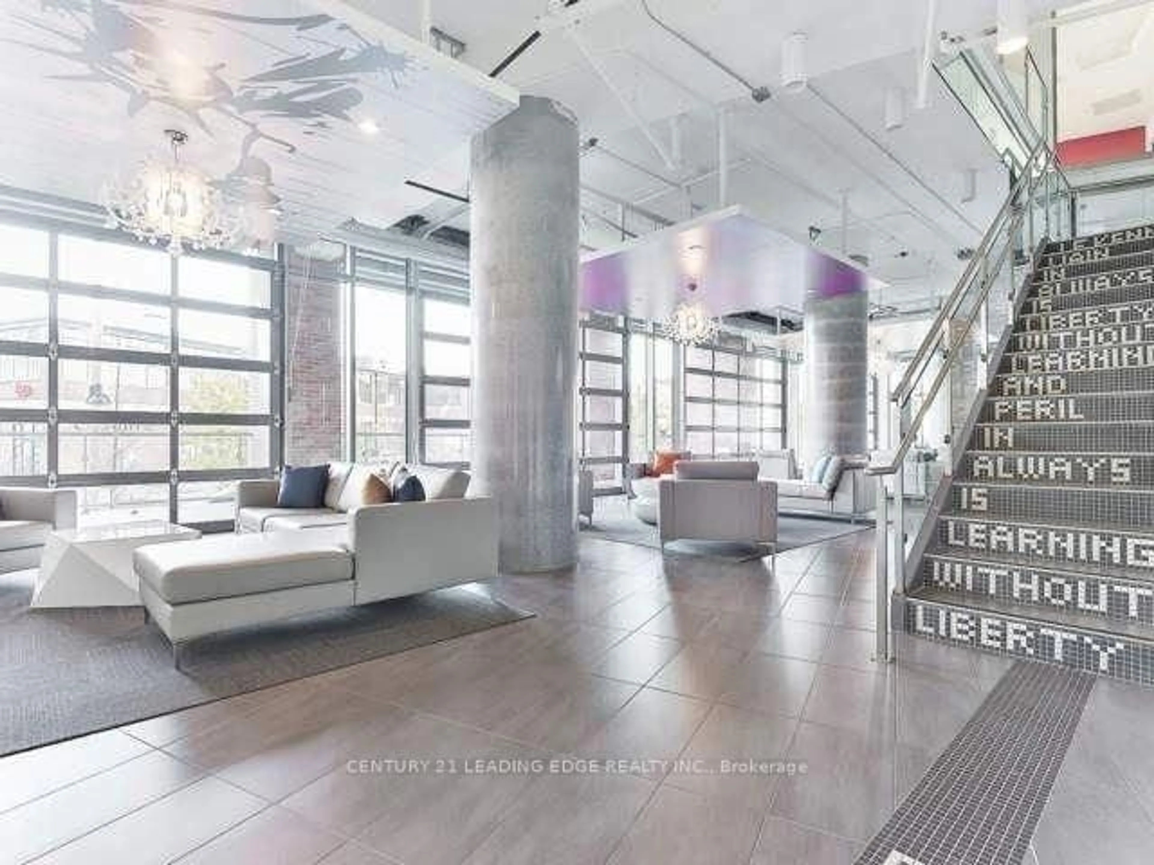 Lobby for 150 EAST LIBERTY St #909, Toronto Ontario M6K 3R5