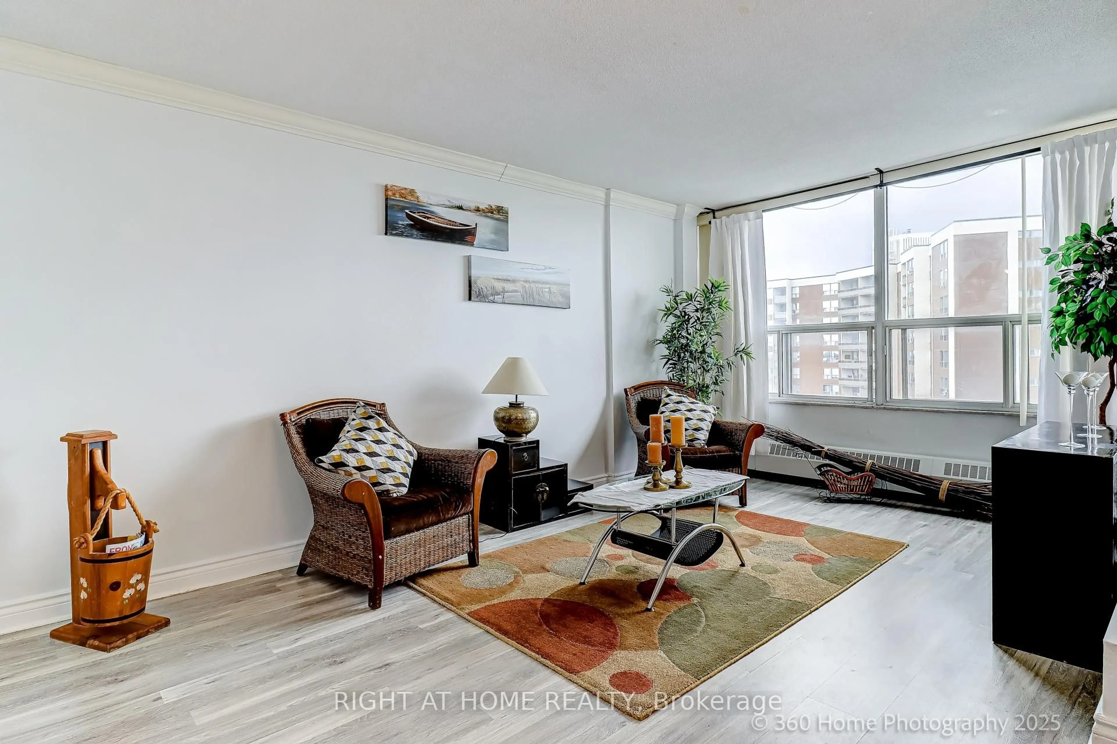 Living room with furniture, unknown for 60 PAVANE LINK Way #1709, Toronto Ontario M3C 2Y6