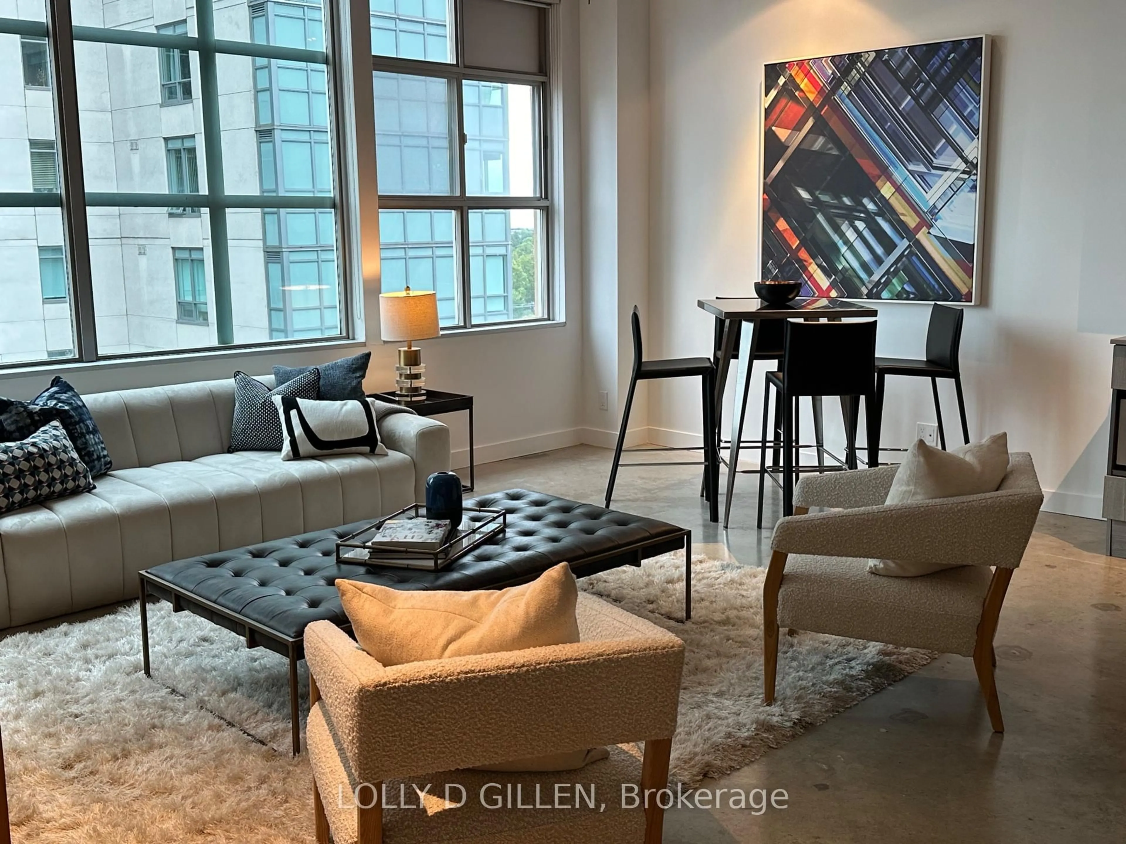 Living room with furniture, unknown for 188 Eglinton Ave #PH08, Toronto Ontario M4P 2X7