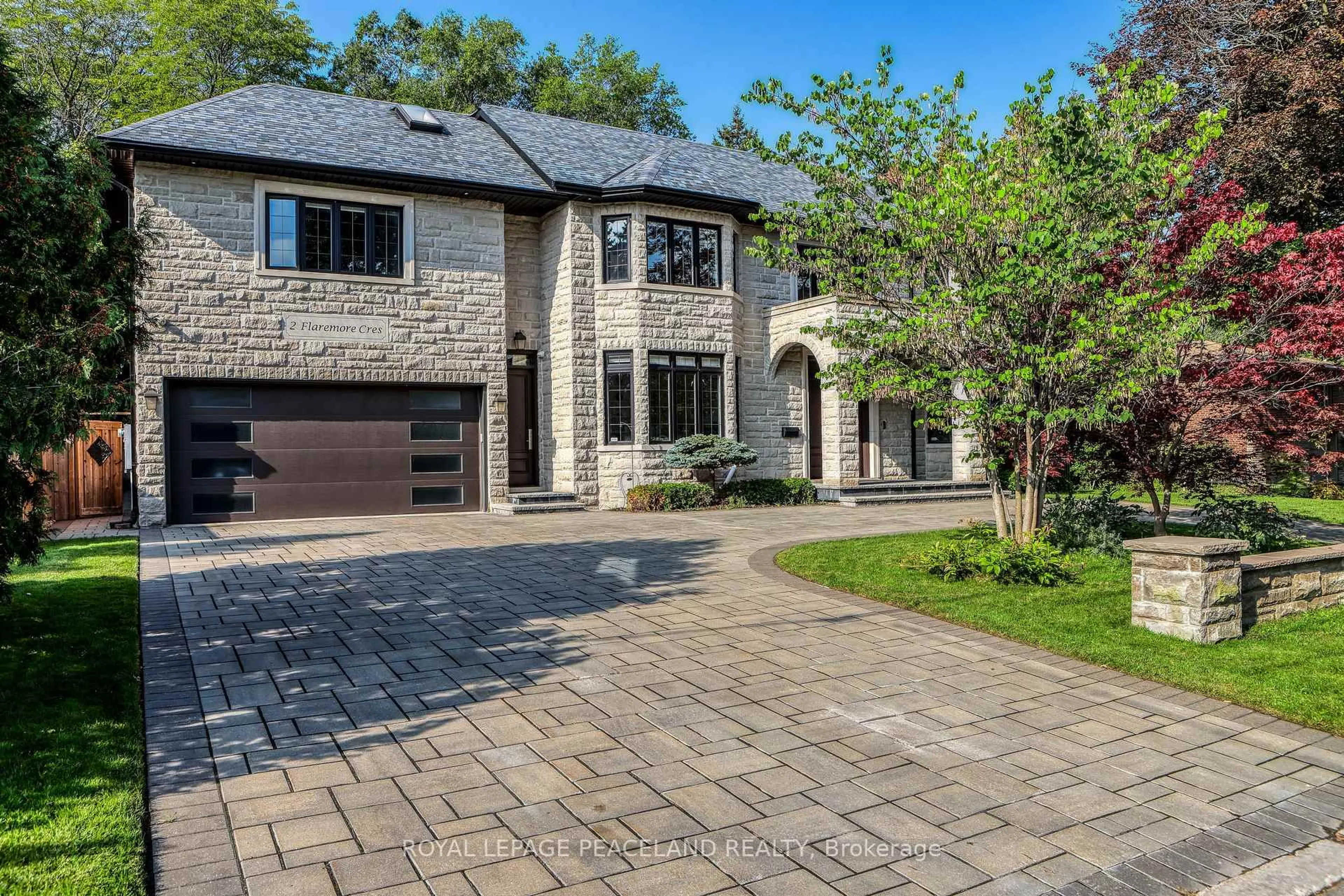 Home with brick exterior material, street for 2 Flaremore Cres, Toronto Ontario M2K 1V1