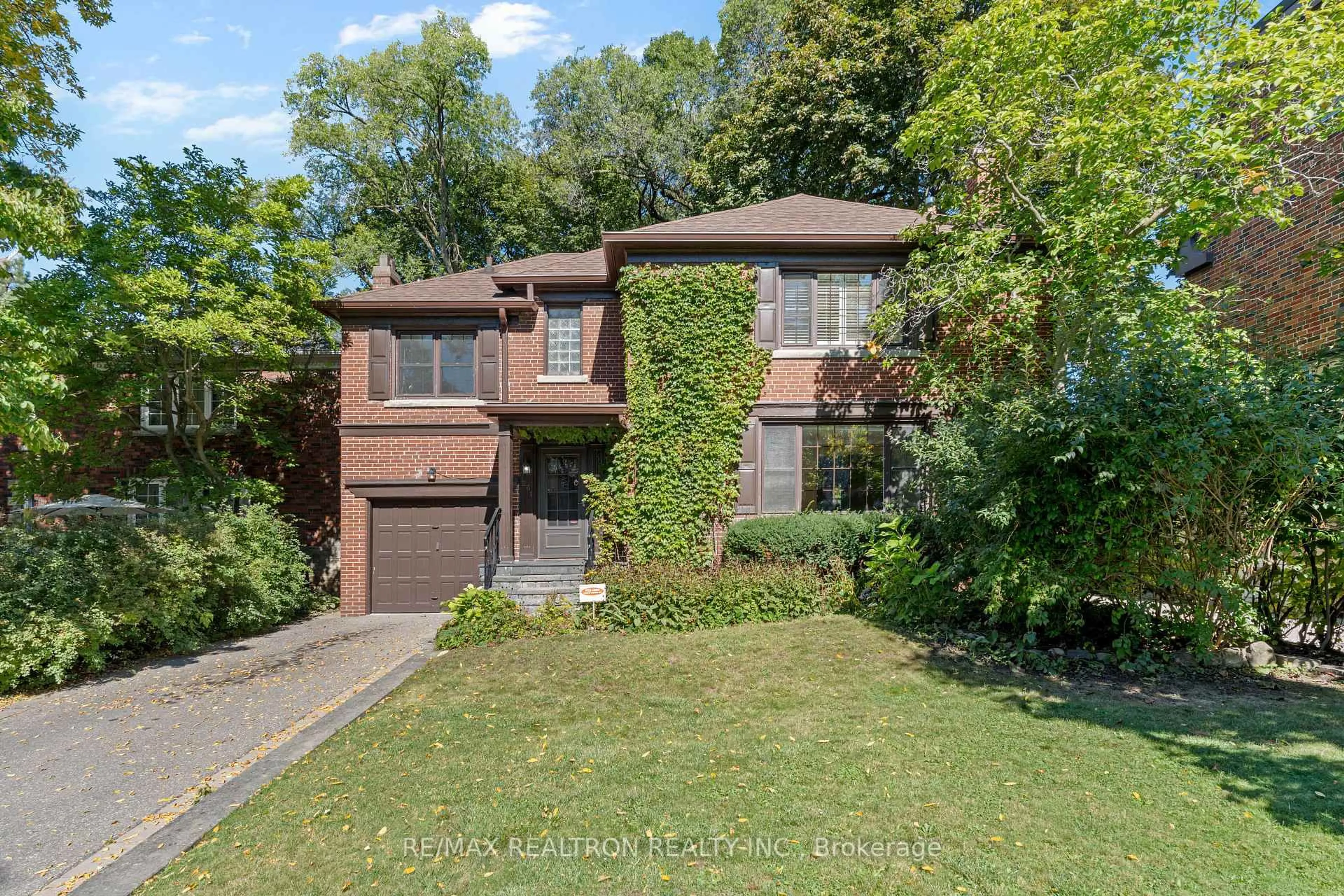 Home with brick exterior material, street for 261 Old Forest Hill Rd, Toronto Ontario M6C 2H5