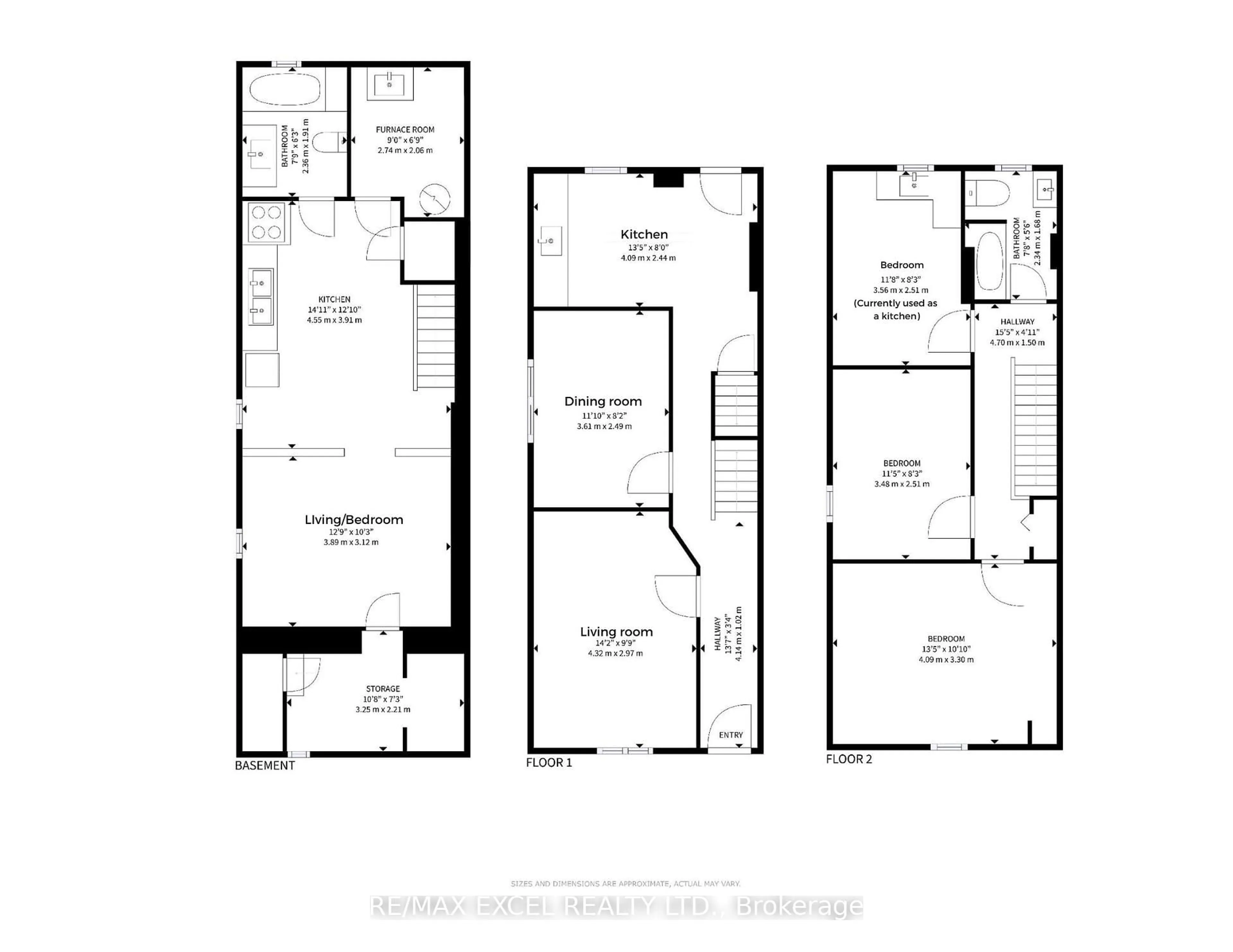 Floor plan for 449 Christie St, Toronto Ontario M6G 3C7