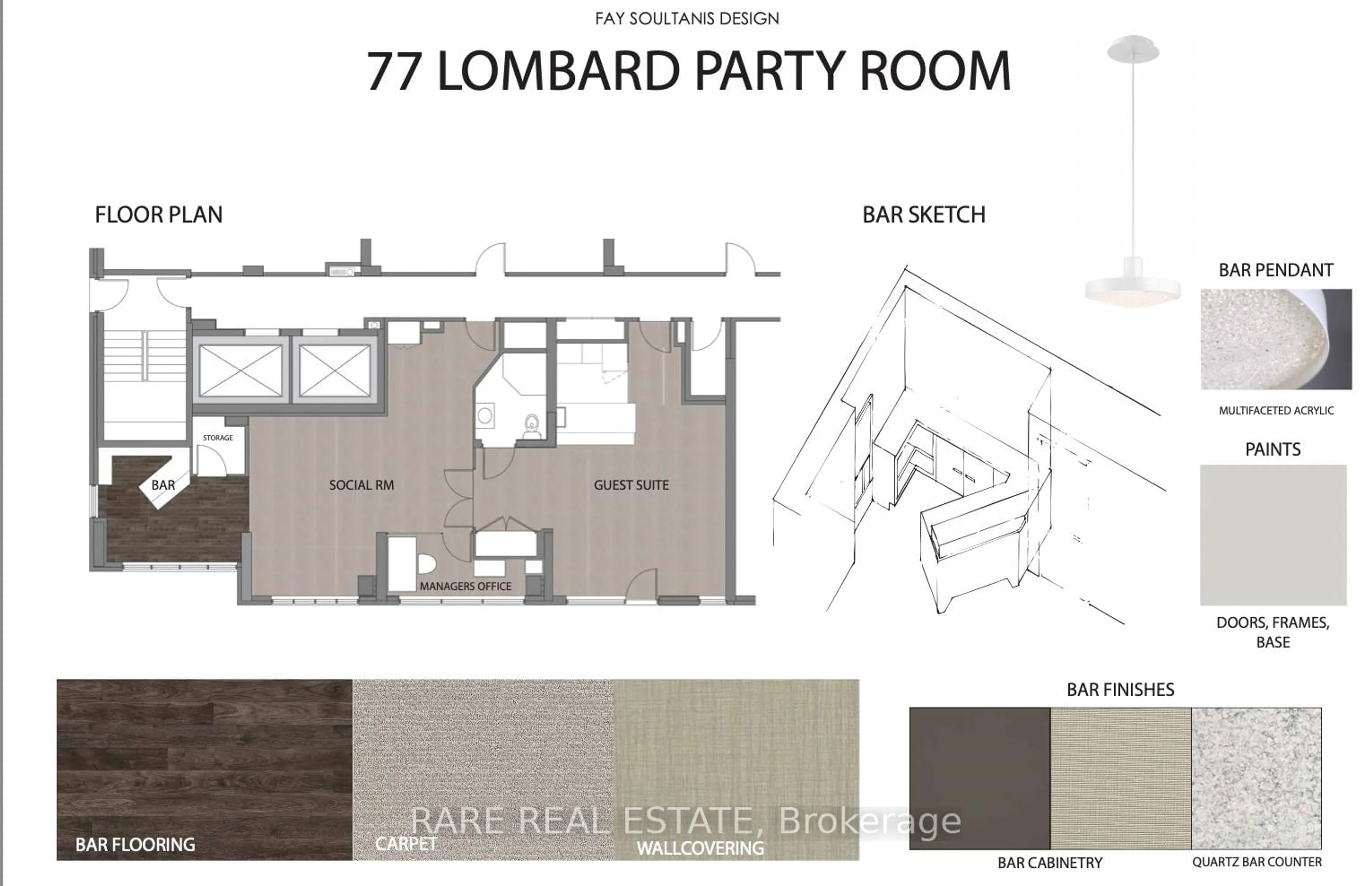 Floor plan for 77 Lombard St #202, Toronto Ontario M5C 3E1