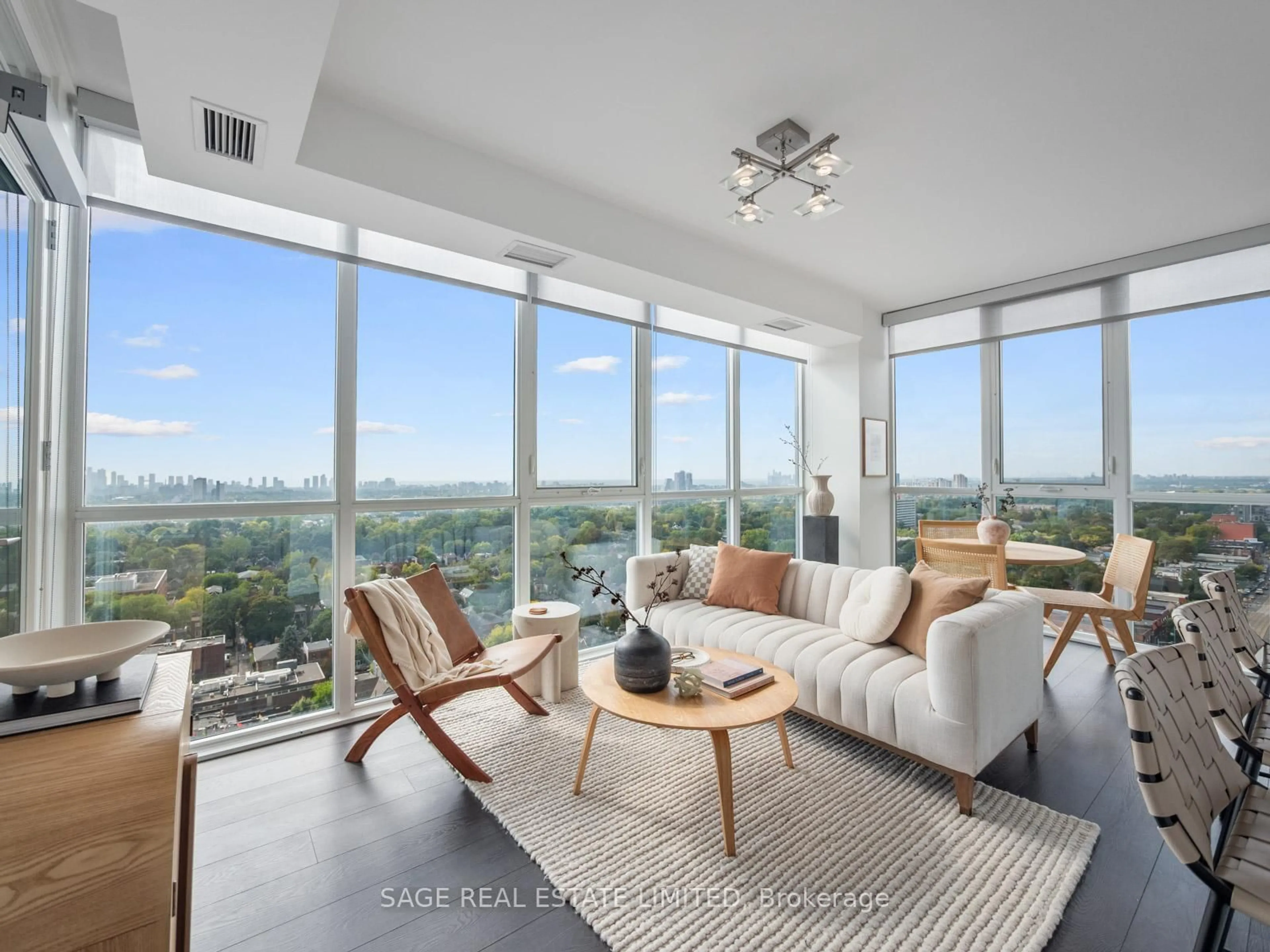 Living room with furniture, unknown for 530 St Clair Ave #1708, Toronto Ontario M6C 0A2