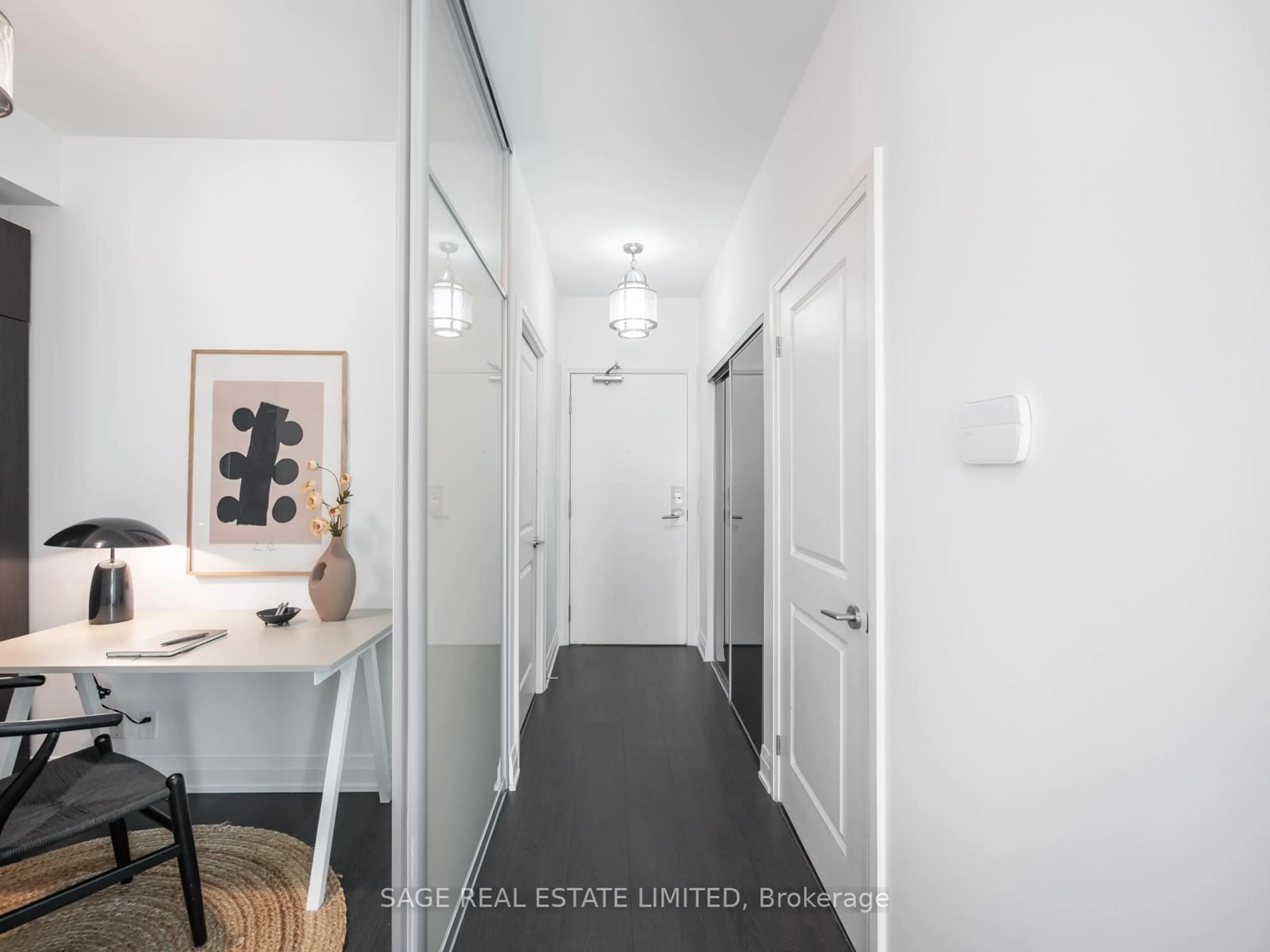 Indoor entryway for 530 St Clair Ave #1708, Toronto Ontario M6C 0A2