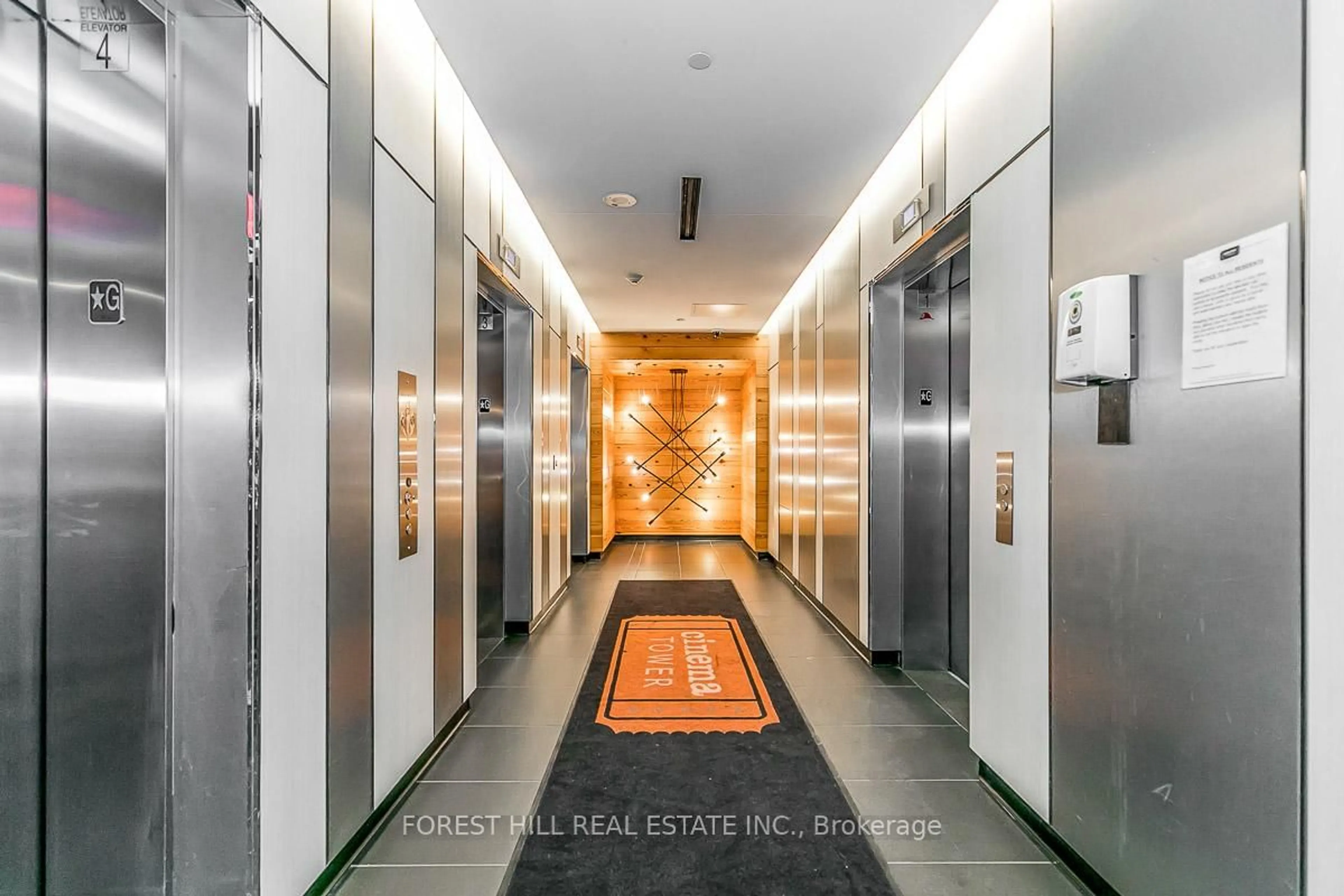 Indoor foyer for 21 Widmer St #1003, Toronto Ontario M5V 0B8