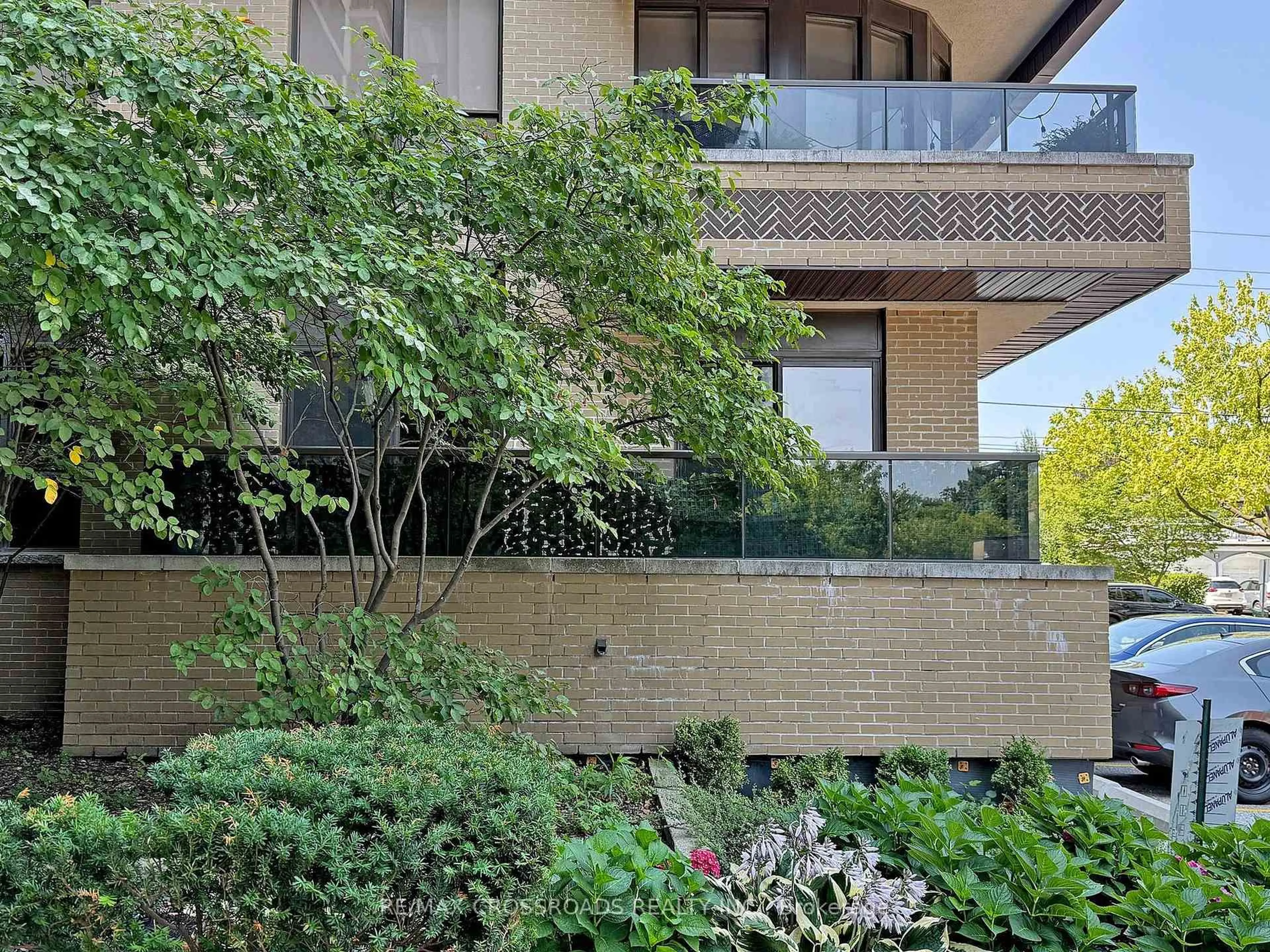 Balcony in the apartment, unknown for 760 Sheppard Ave #103, Toronto Ontario M3H 0B3