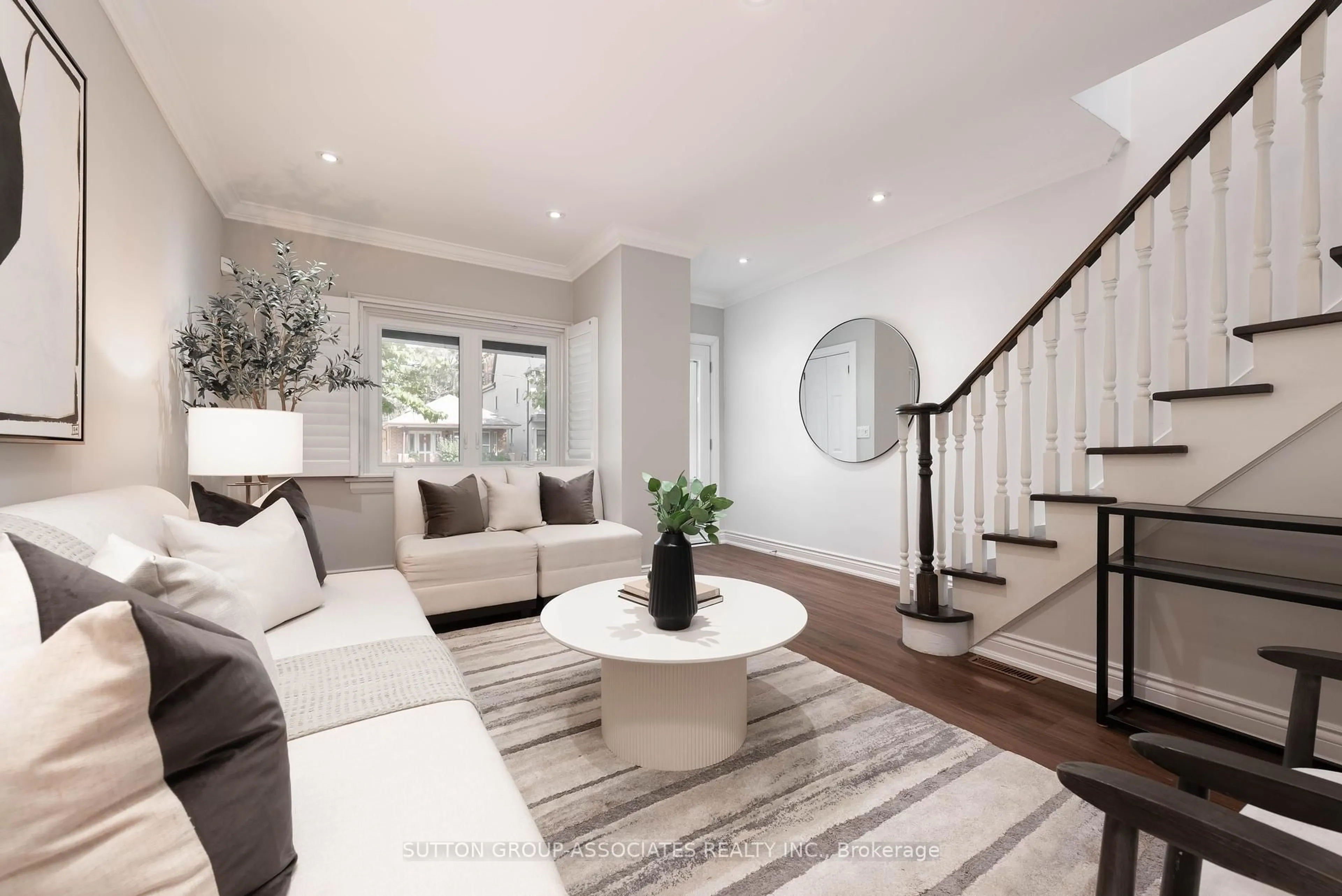 Living room with furniture, unknown for 138A Cedric Ave, Toronto Ontario M6C 3X8