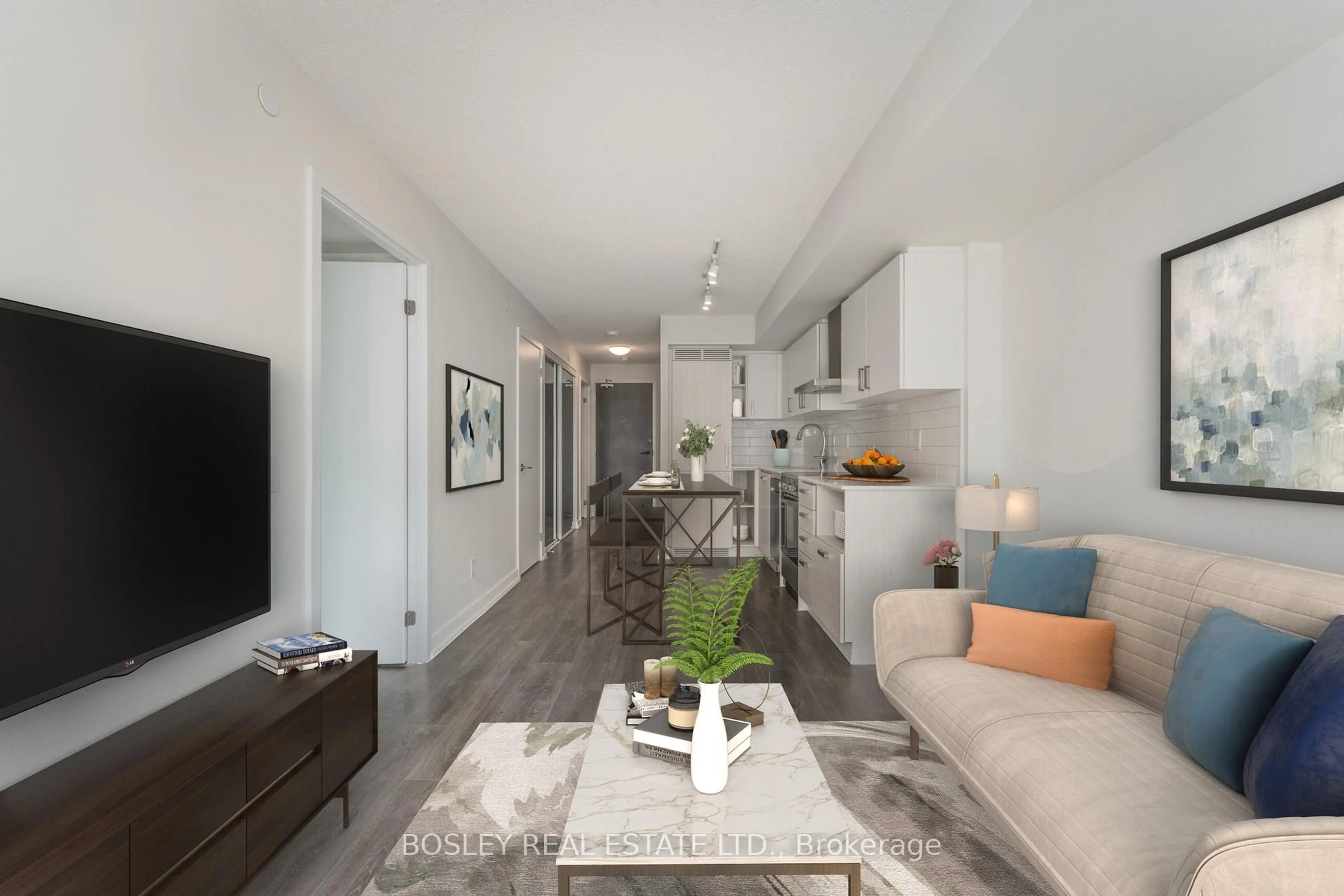 Living room with furniture, unknown for 125 Redpath Ave #1006, Toronto Ontario M4S 0B5
