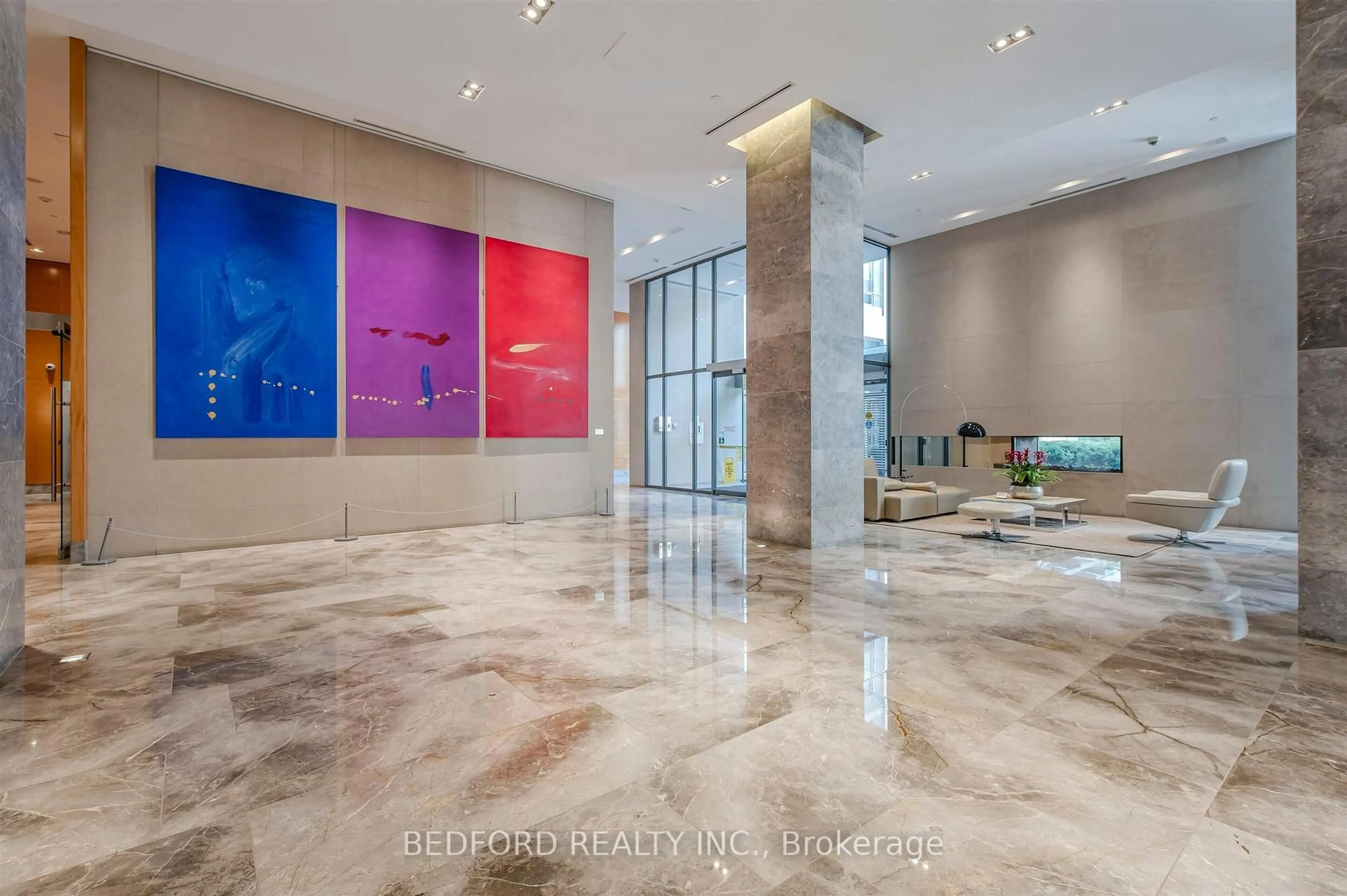 Lobby for 1 Bedford Rd #2001, Toronto Ontario M5R 2B5