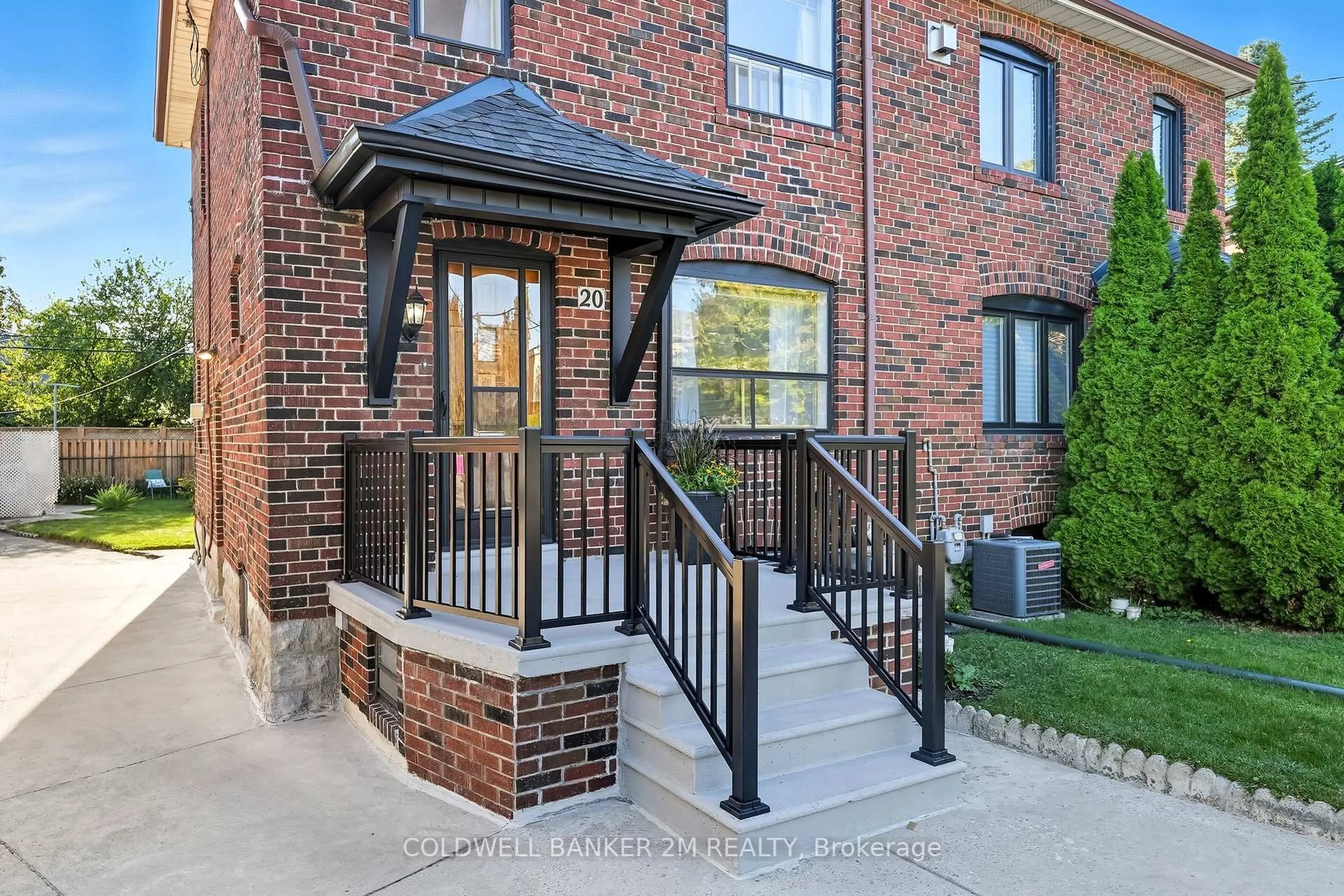 Home with brick exterior material, street for 20 Coates Ave, Toronto Ontario M6C 1K7
