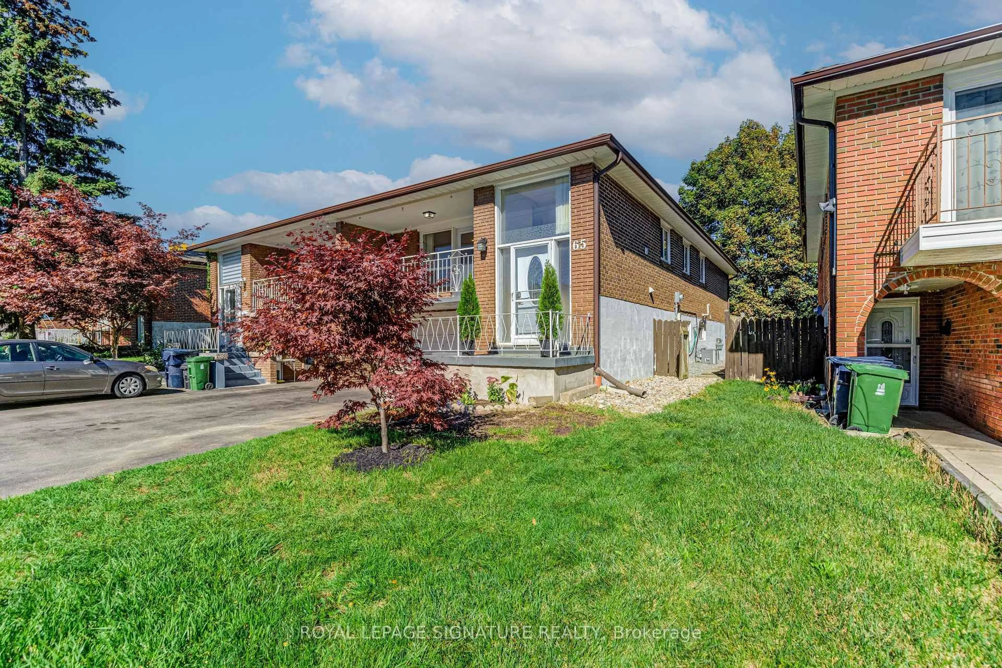 Home with brick exterior material, street for 65 Bedle Ave, Toronto Ontario M2H 1K7