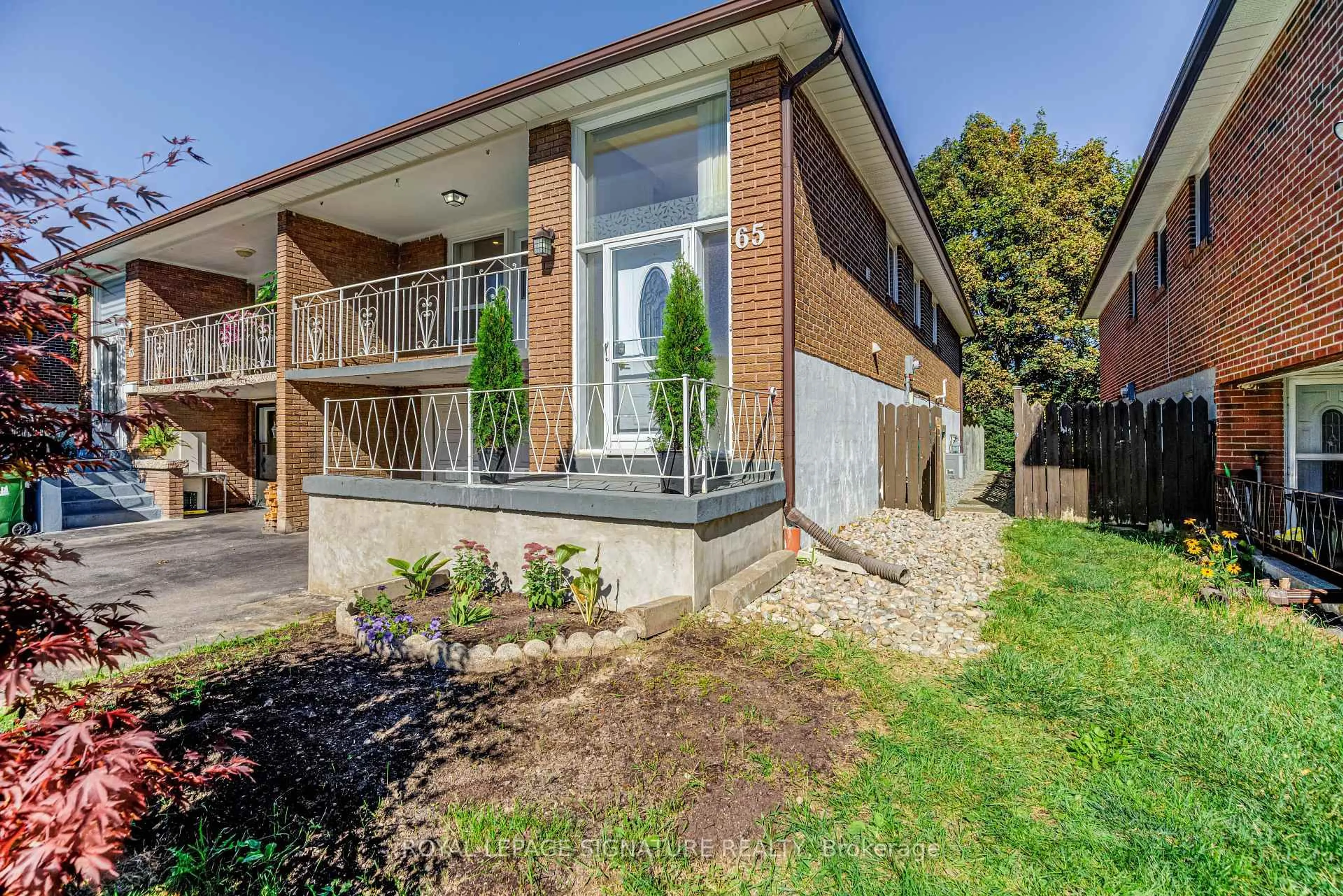 Home with brick exterior material, street for 65 Bedle Ave, Toronto Ontario M2H 1K7