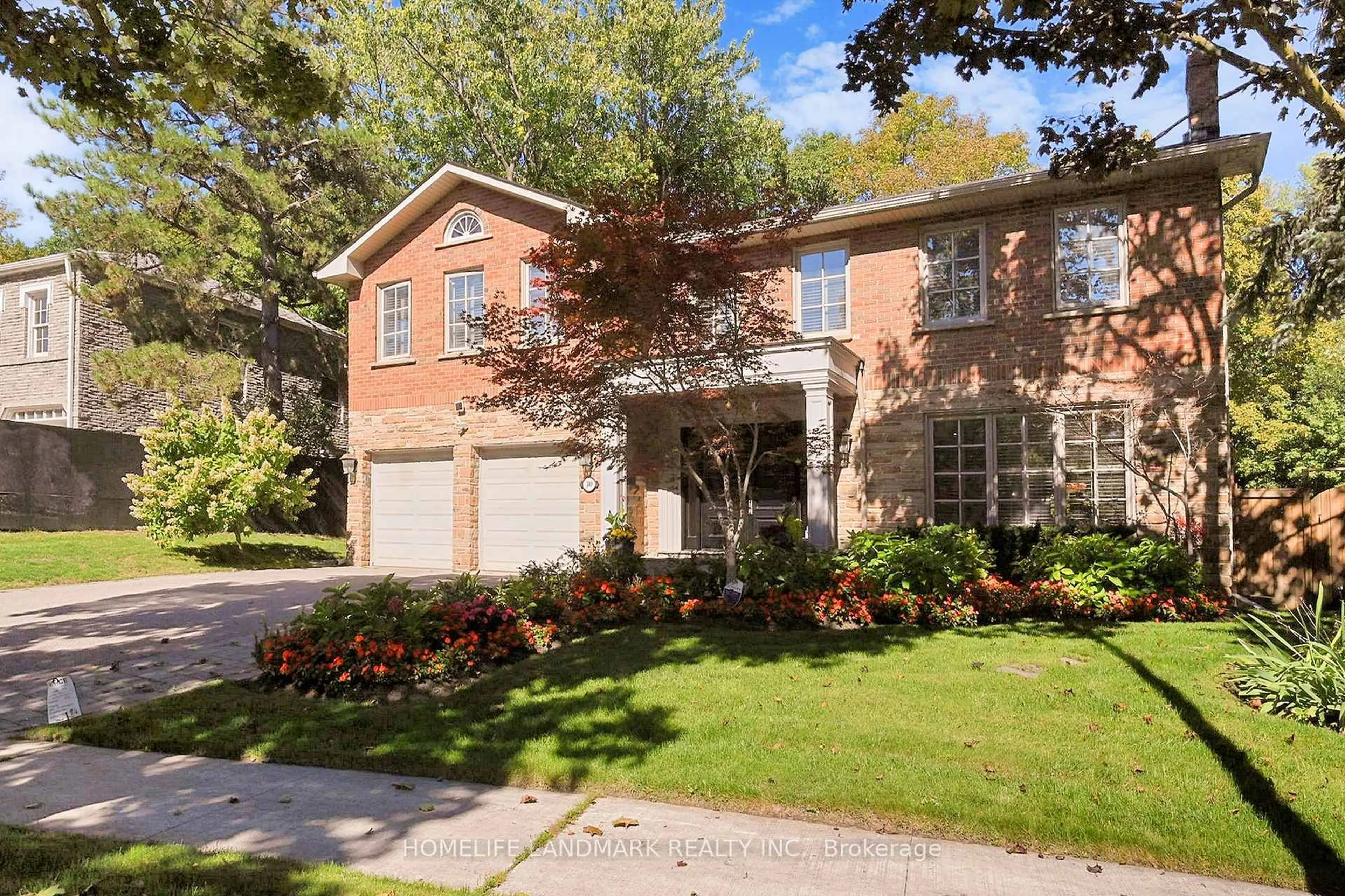 Home with brick exterior material, street for 30 Bobwhite Cres, Toronto Ontario M2L 2E1
