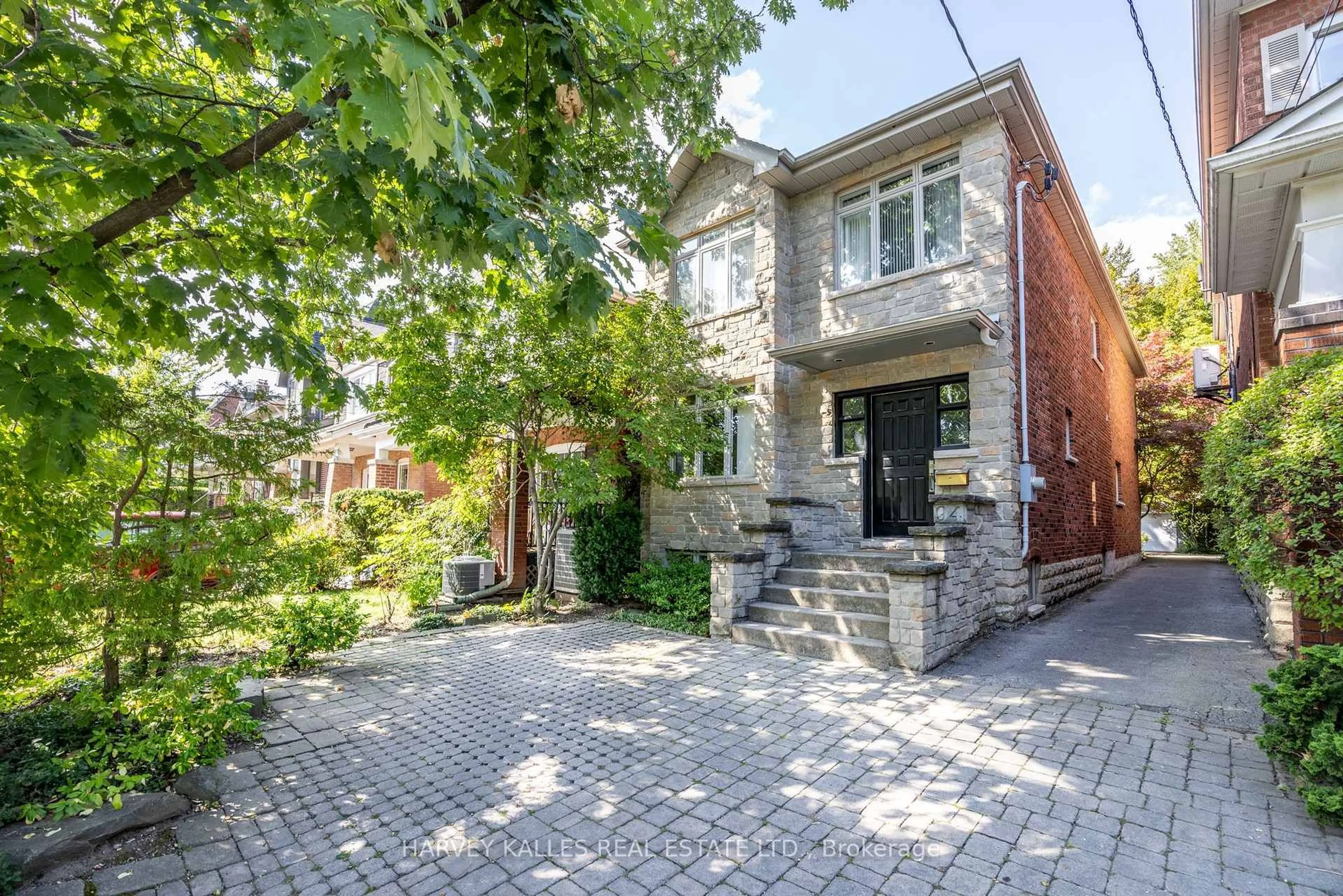 Home with brick exterior material, street for 94 Melrose Ave, Toronto Ontario M5M 1Y7