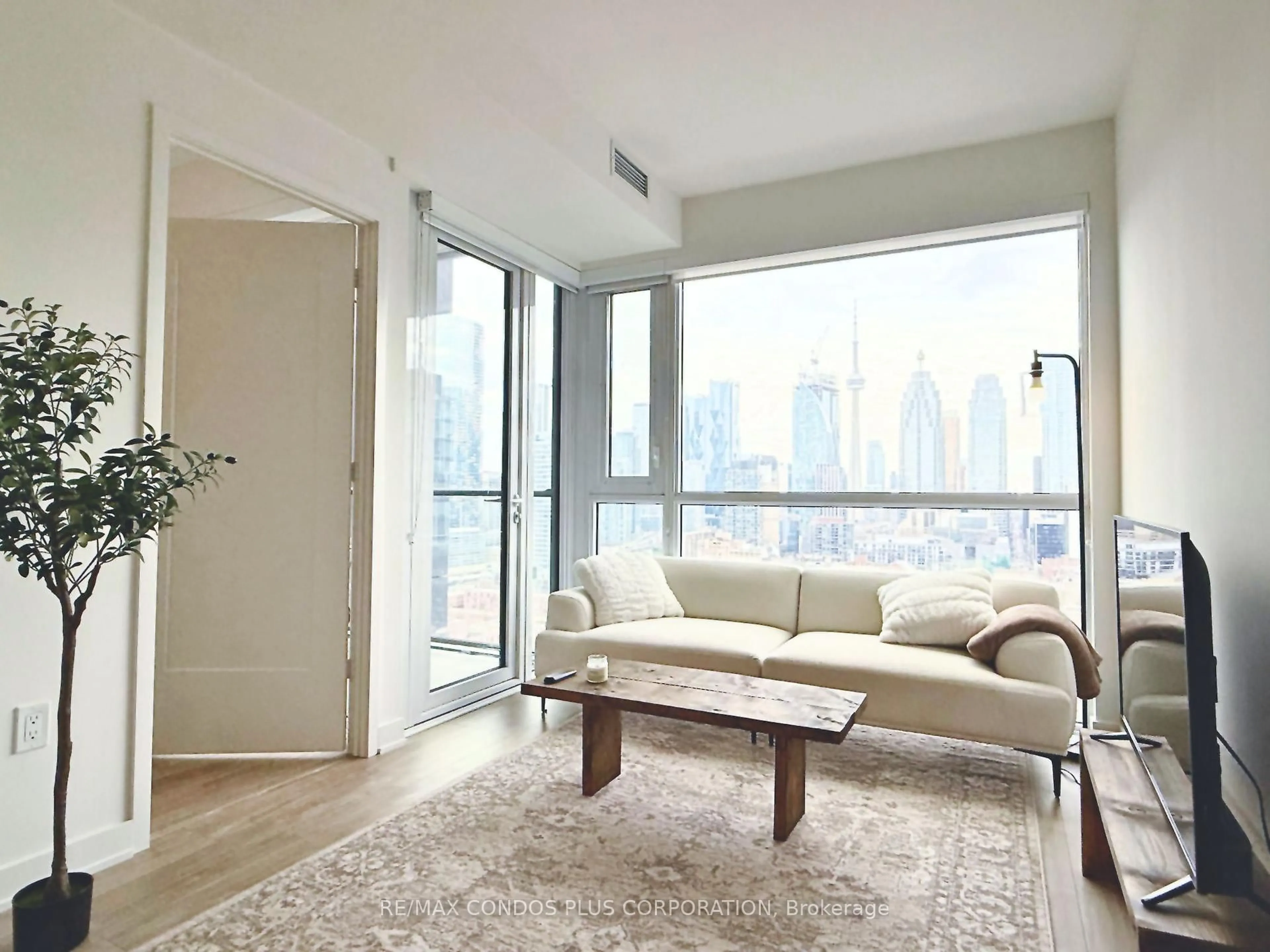 Living room with furniture, unknown for 135 Lower Sherbourne St #2230, Toronto Ontario M5A 1Y4