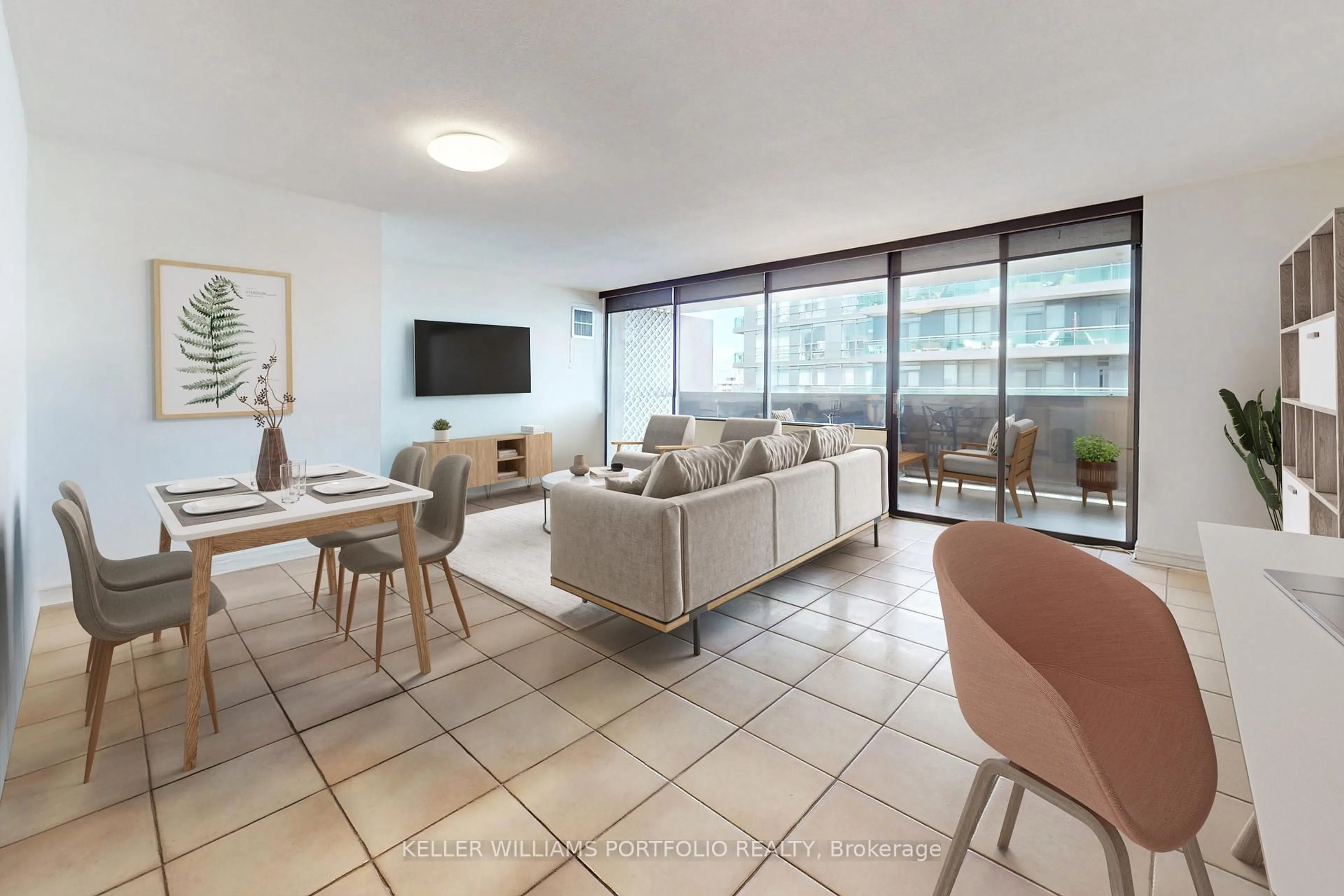 Living room with furniture, unknown for 720 Spadina Ave #1510, Toronto Ontario M5S 2T9