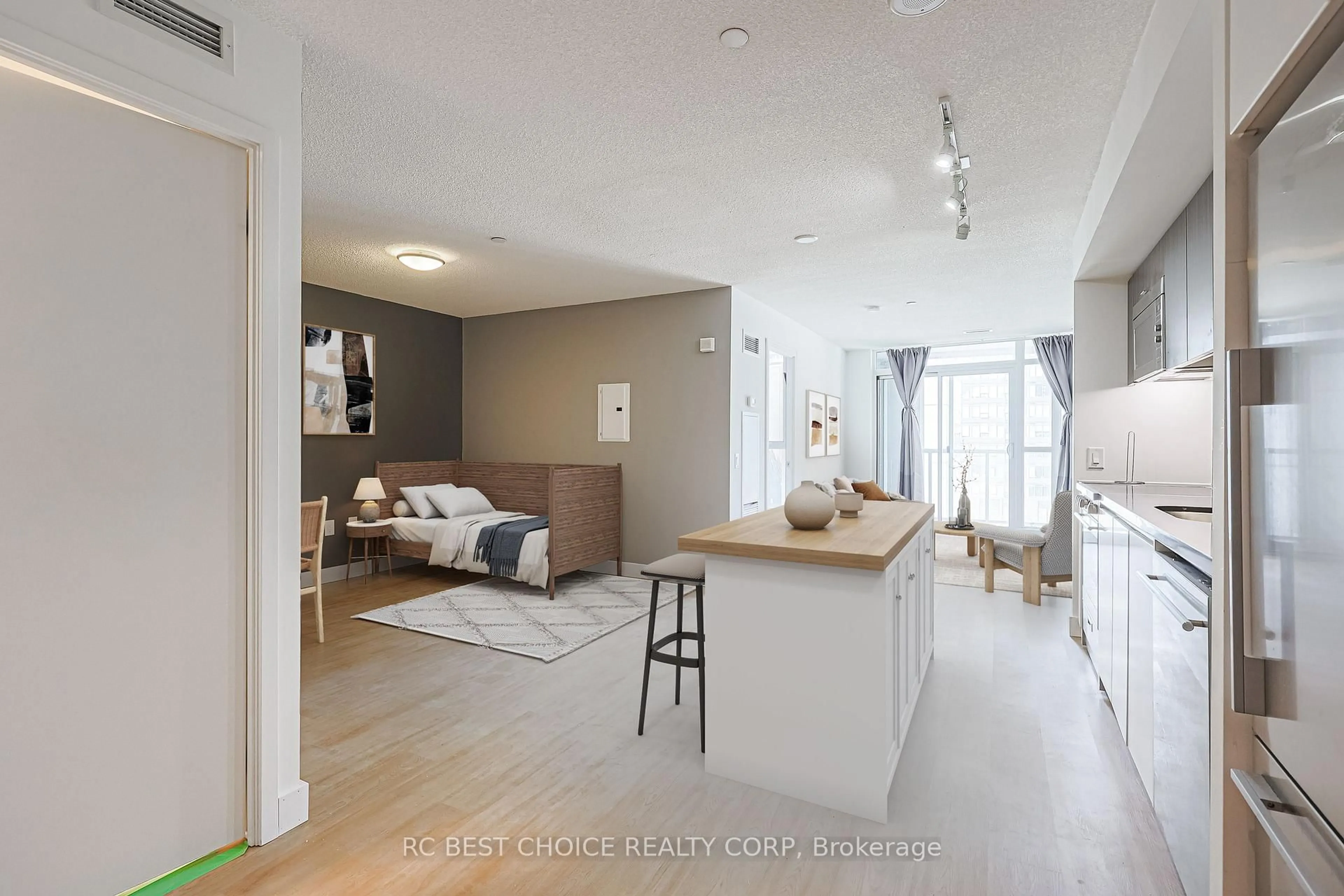 Open concept kitchen, unknown for 75 Queens Wharf Rd #616, Toronto Ontario M5V 0J8