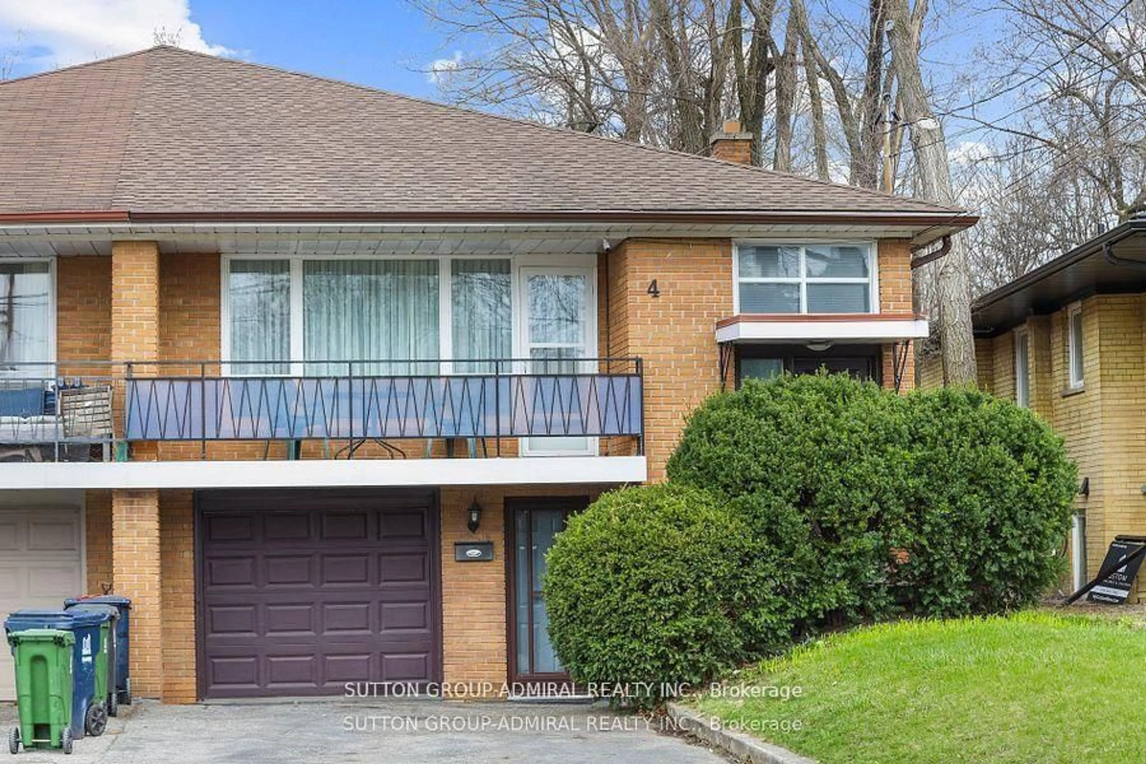 Home with brick exterior material, street for 4 Carscadden Dr, Toronto Ontario M2R 2A7