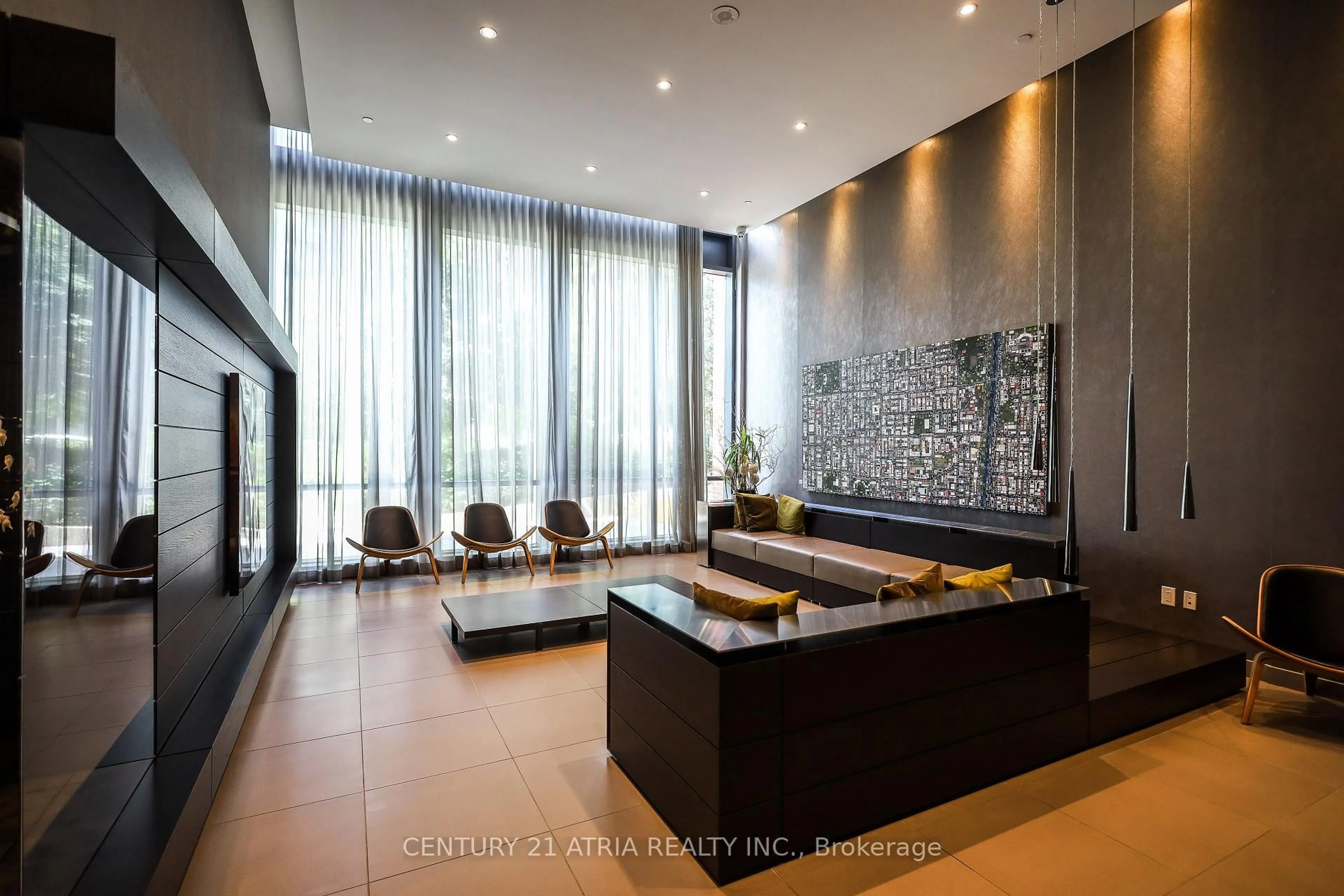 Lobby for 55 Regent park Blvd #PH 2910, Toronto Ontario M5A 3H6