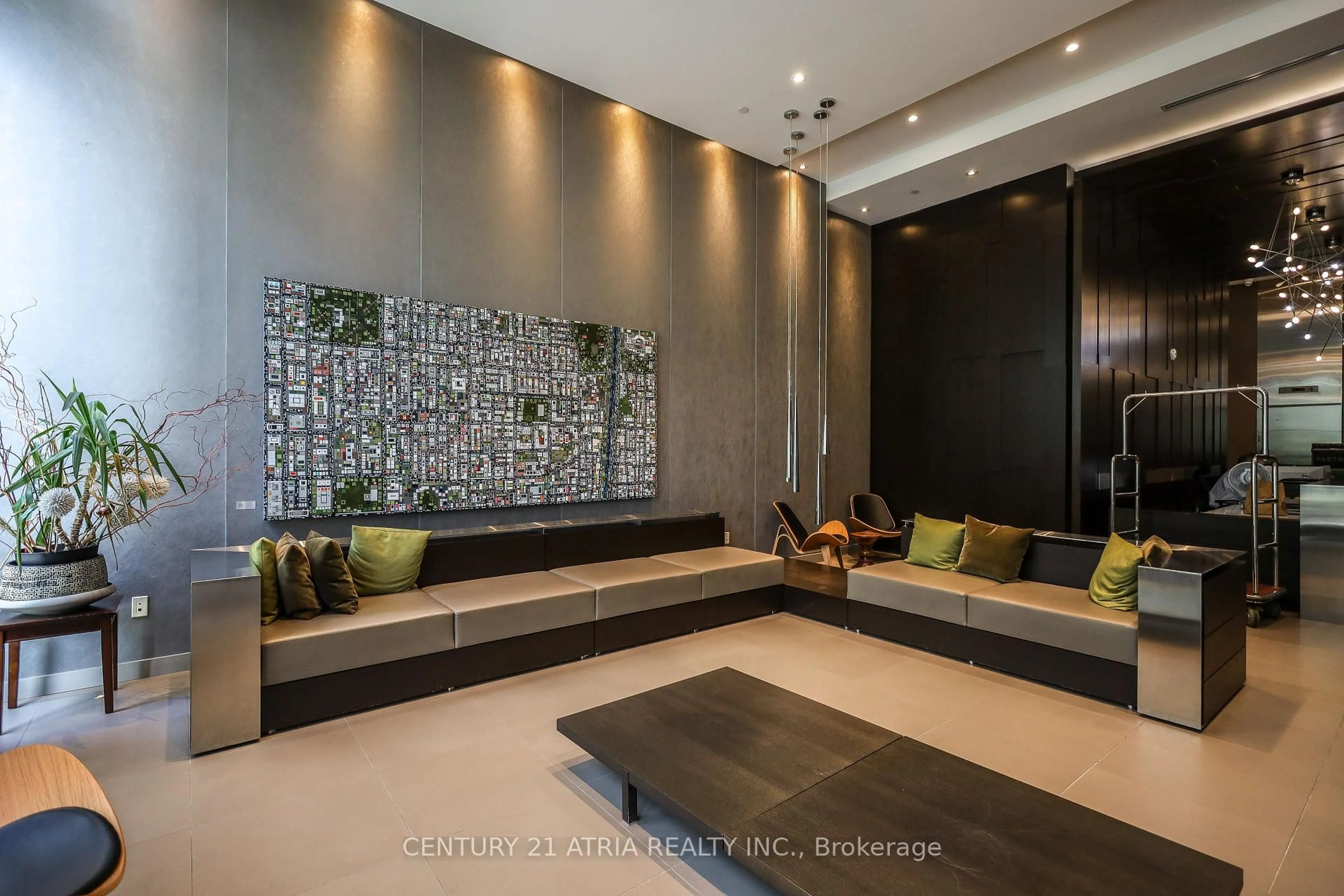 Lobby for 55 Regent park Blvd #PH 2910, Toronto Ontario M5A 3H6