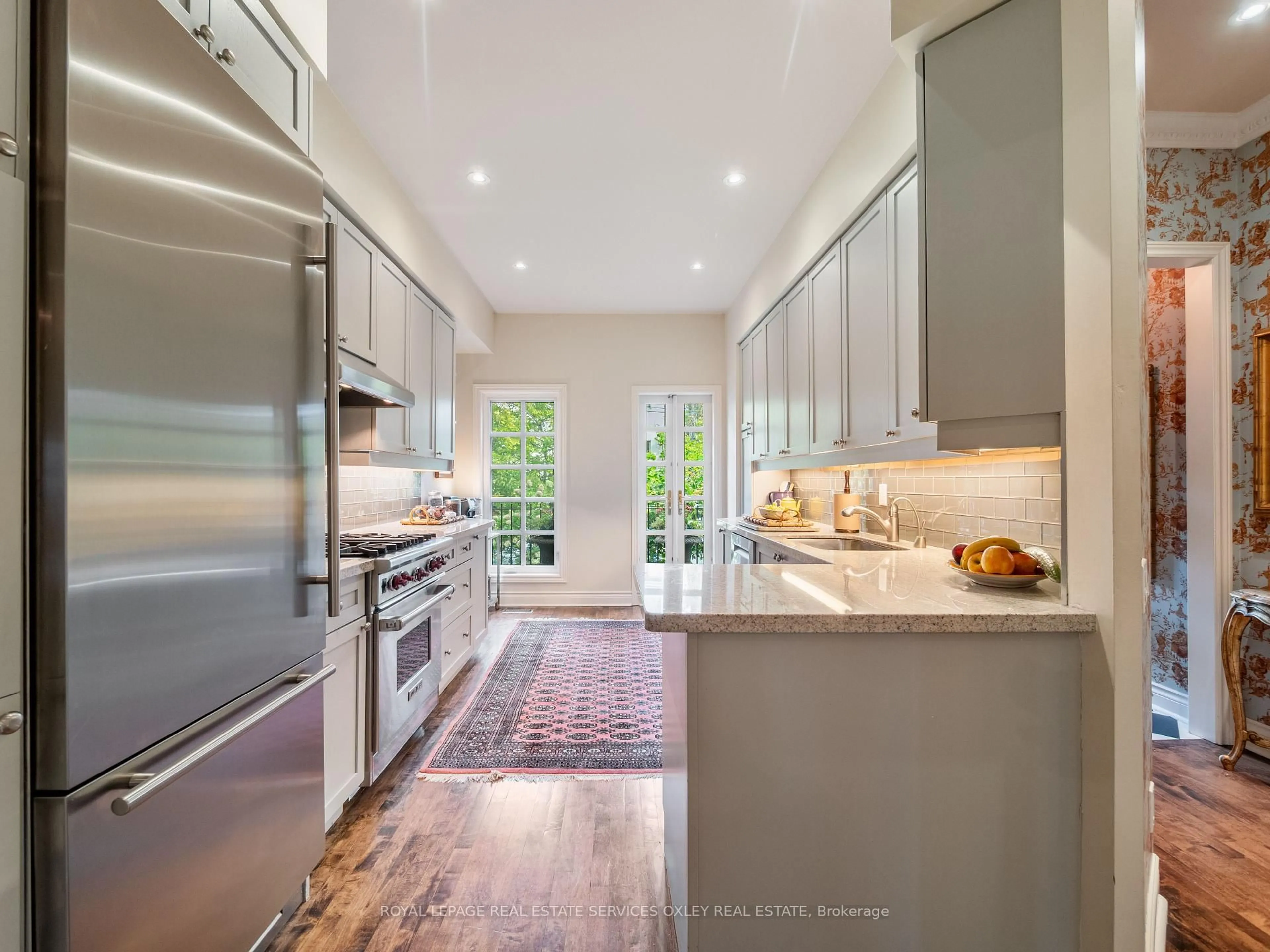 Contemporary kitchen, ceramic/tile floor for 184 Bedford Rd, Toronto Ontario M5R 2K9