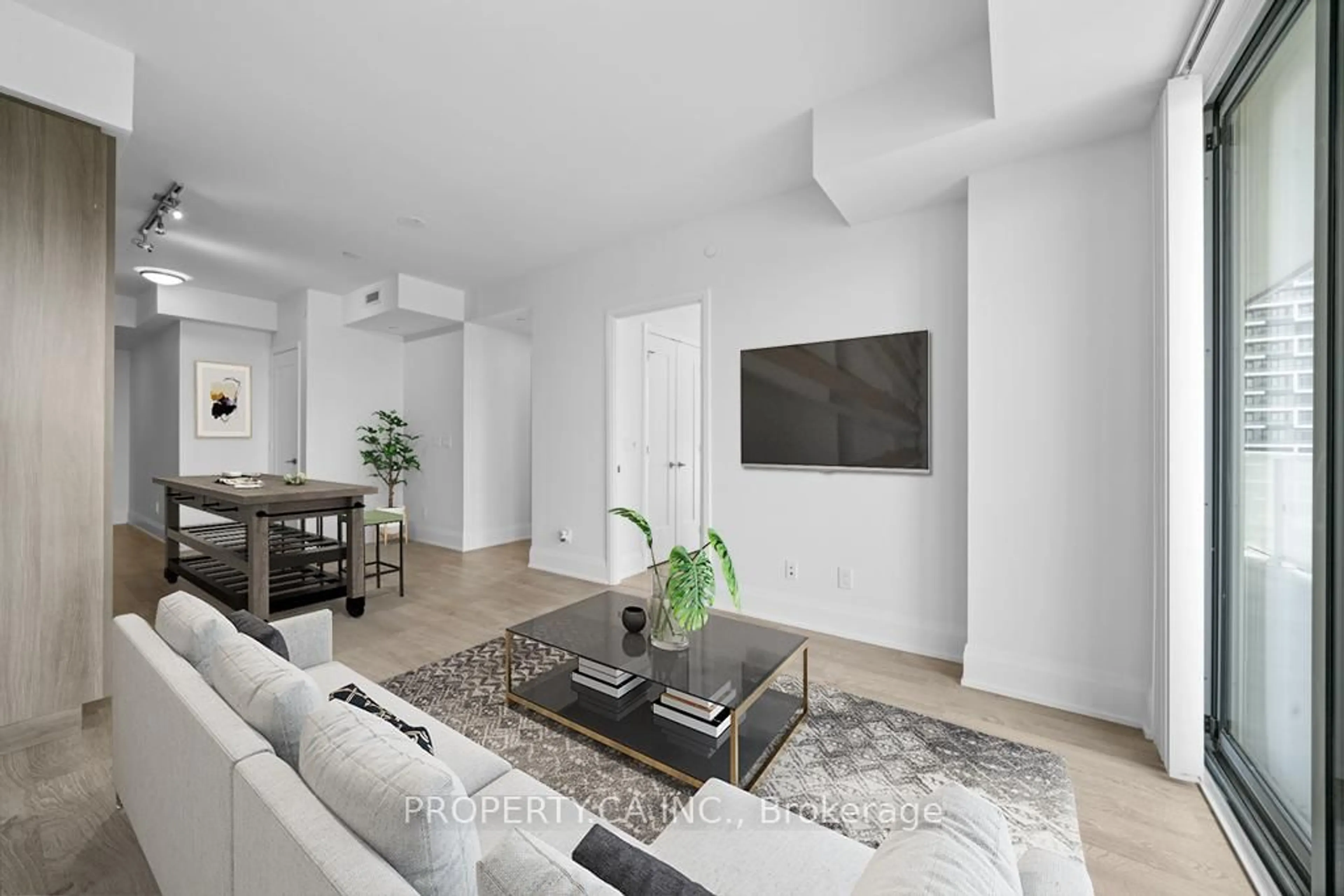 Living room with furniture, unknown for 101 Erskine Ave #2110, Toronto Ontario M4P 1Y5