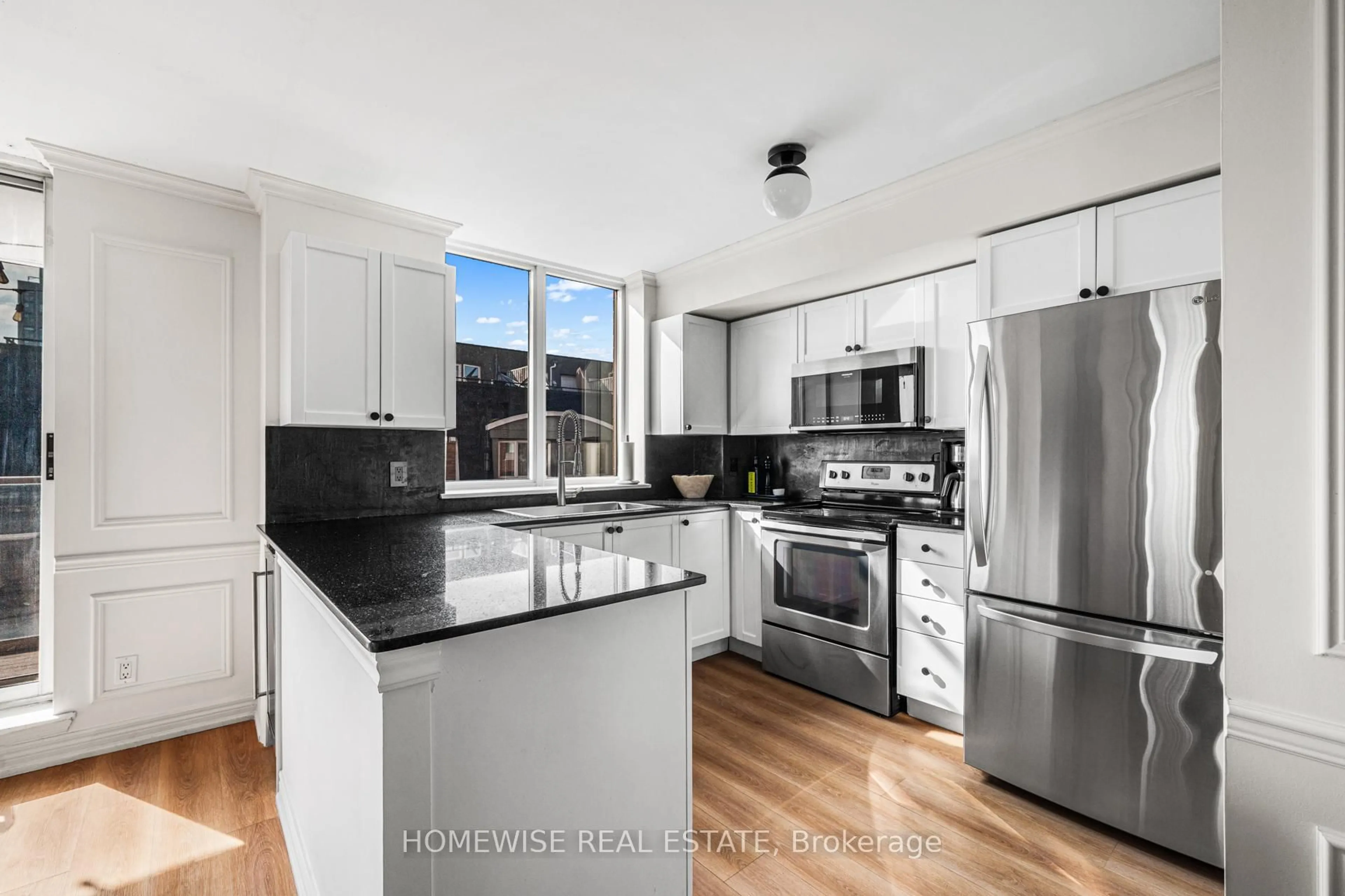 Open concept kitchen, unknown for 1369 Bloor St #404, Toronto Ontario M6P 4J4