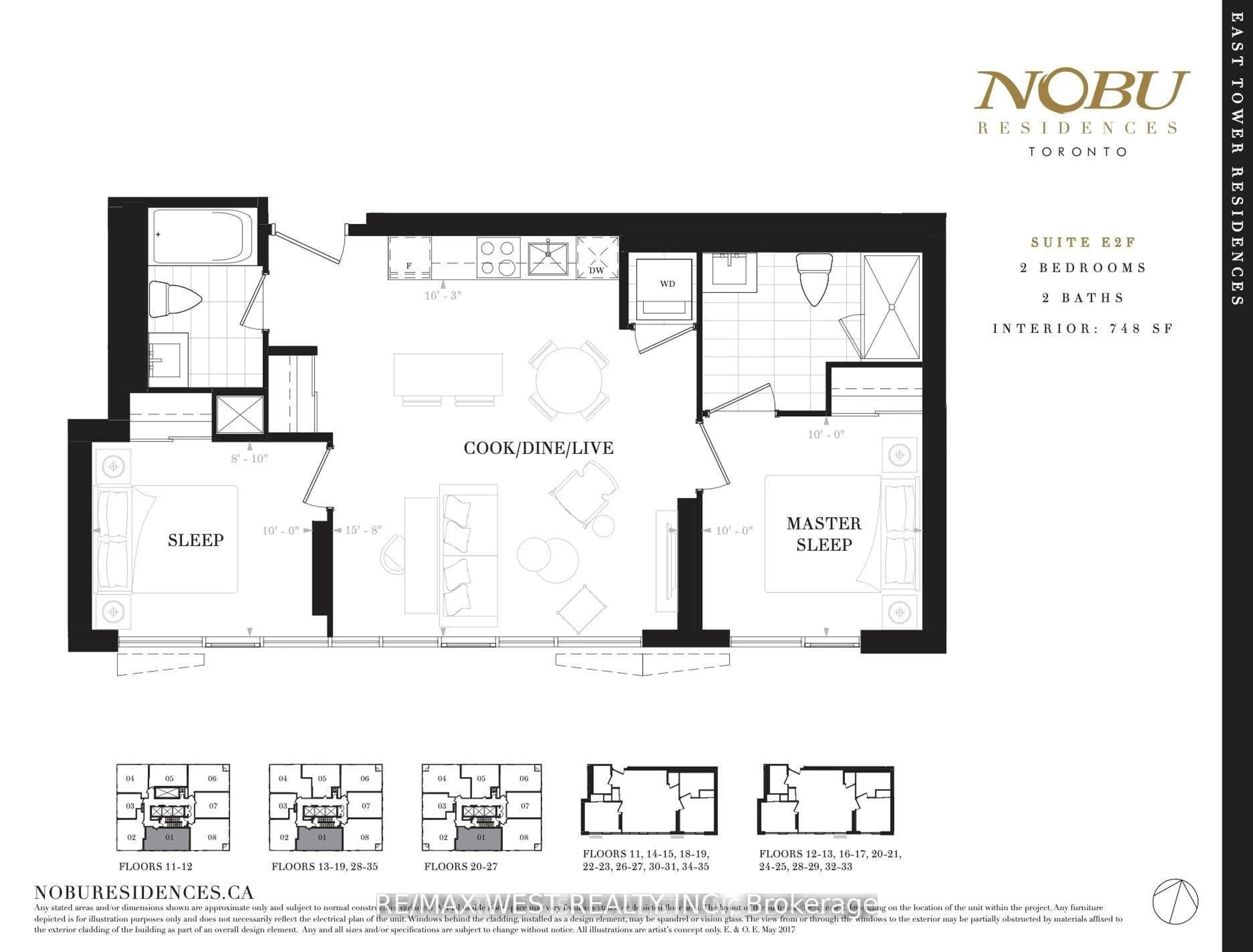 Floor plan for 15 Mercer St #2101, Toronto Ontario M5V 1H2