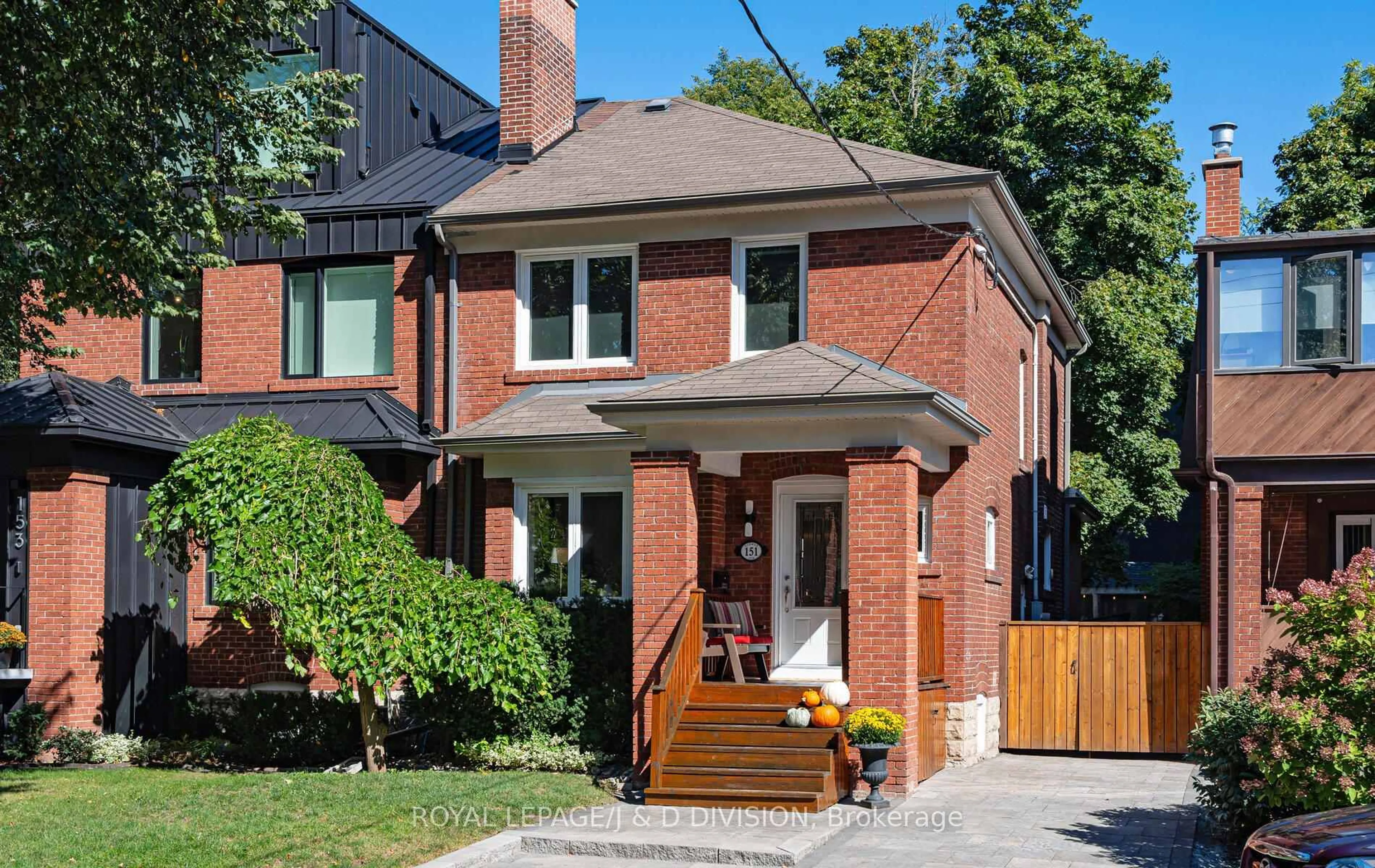 Home with brick exterior material, street for 151 Forman Ave, Toronto Ontario M4S 2R9