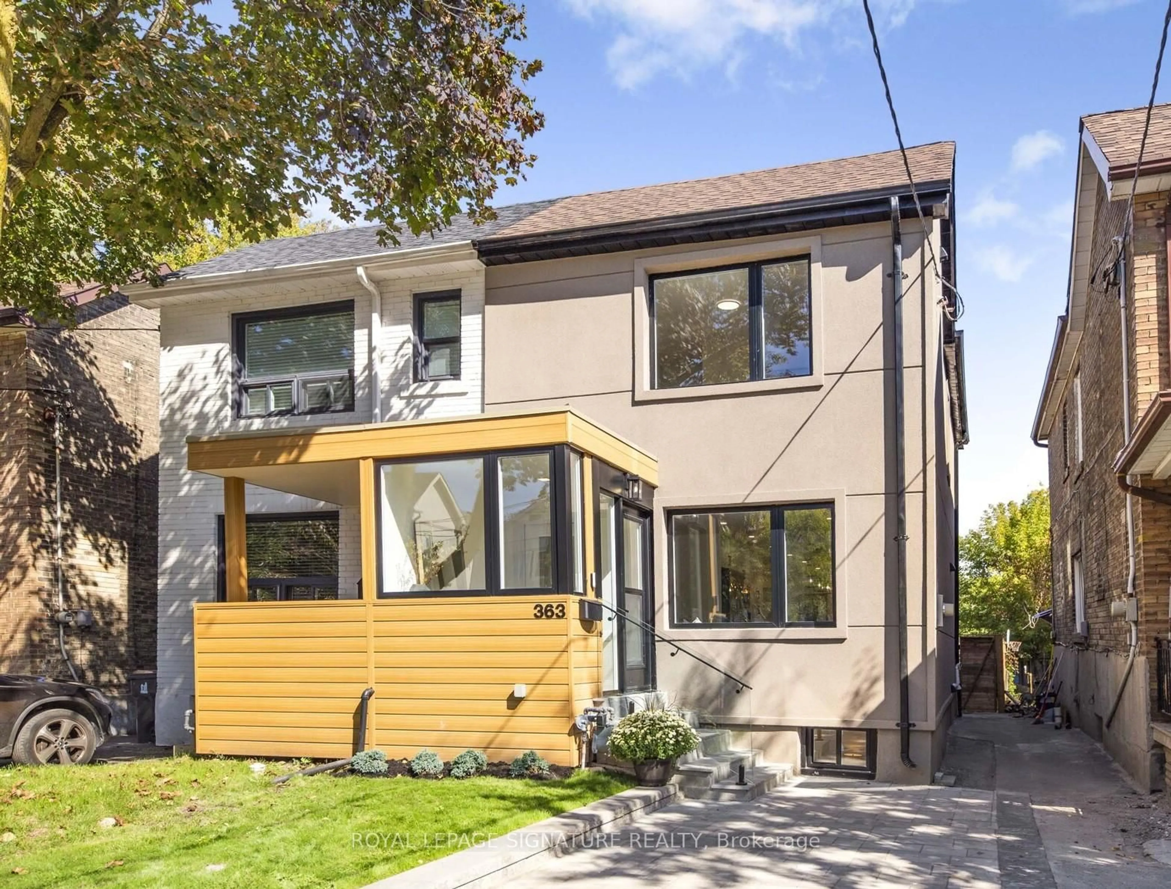 Home with brick exterior material, street for 363 Atlas Ave, Toronto Ontario M6C 3P8