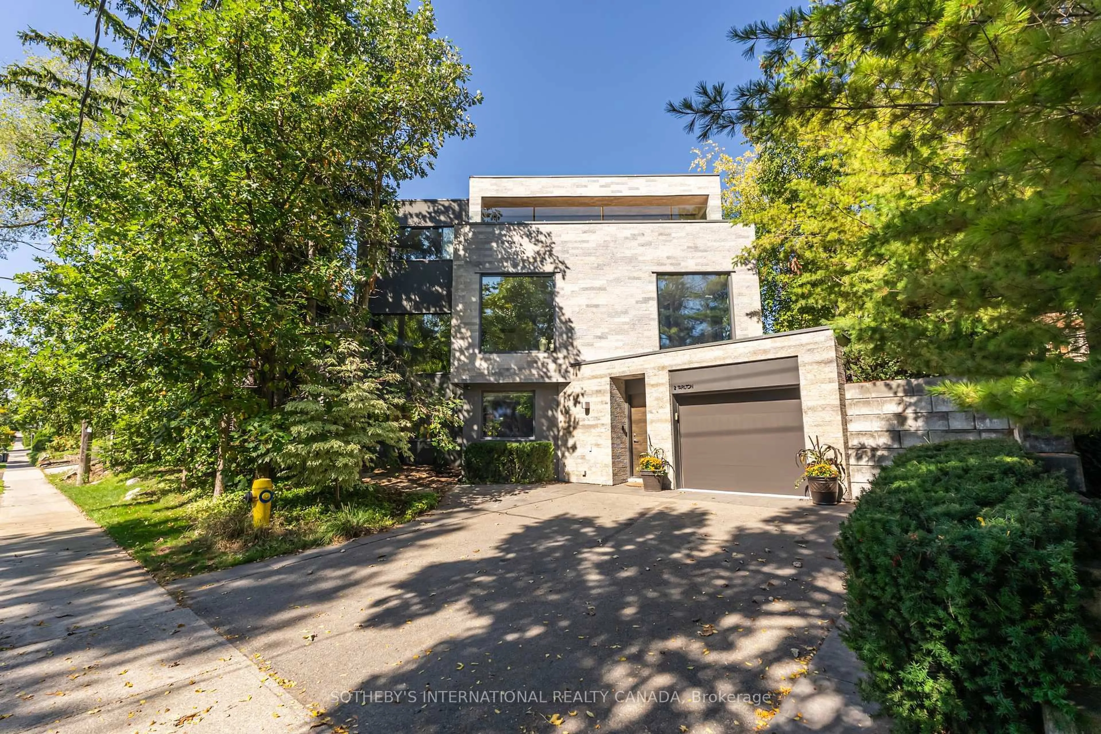 Home with brick exterior material, street for 2 Tarlton Rd, Toronto Ontario M5P 2M4