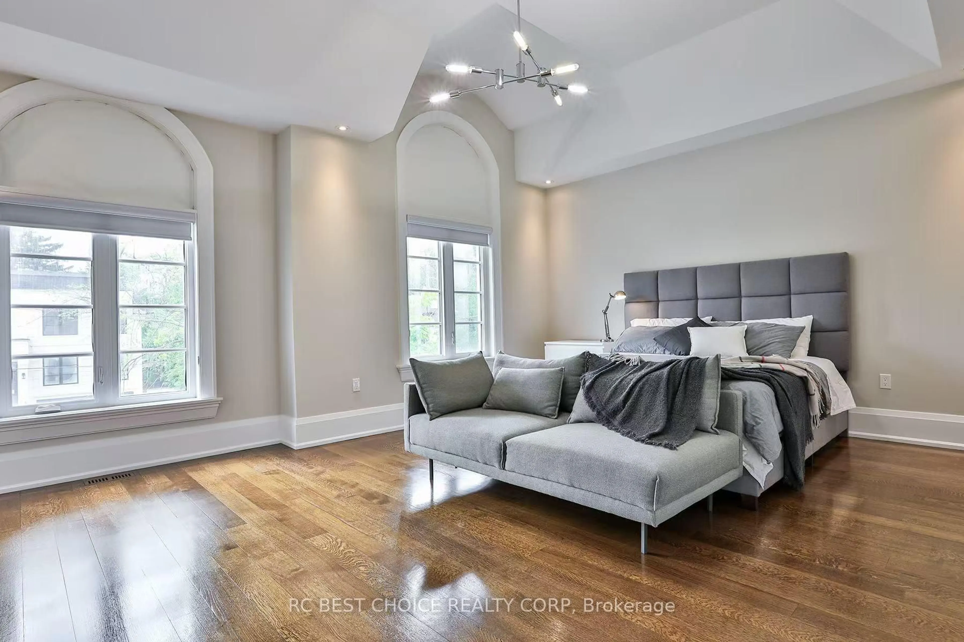 Bedroom with bed, unknown for 86 Princess Ave, Toronto Ontario M2N 3R6