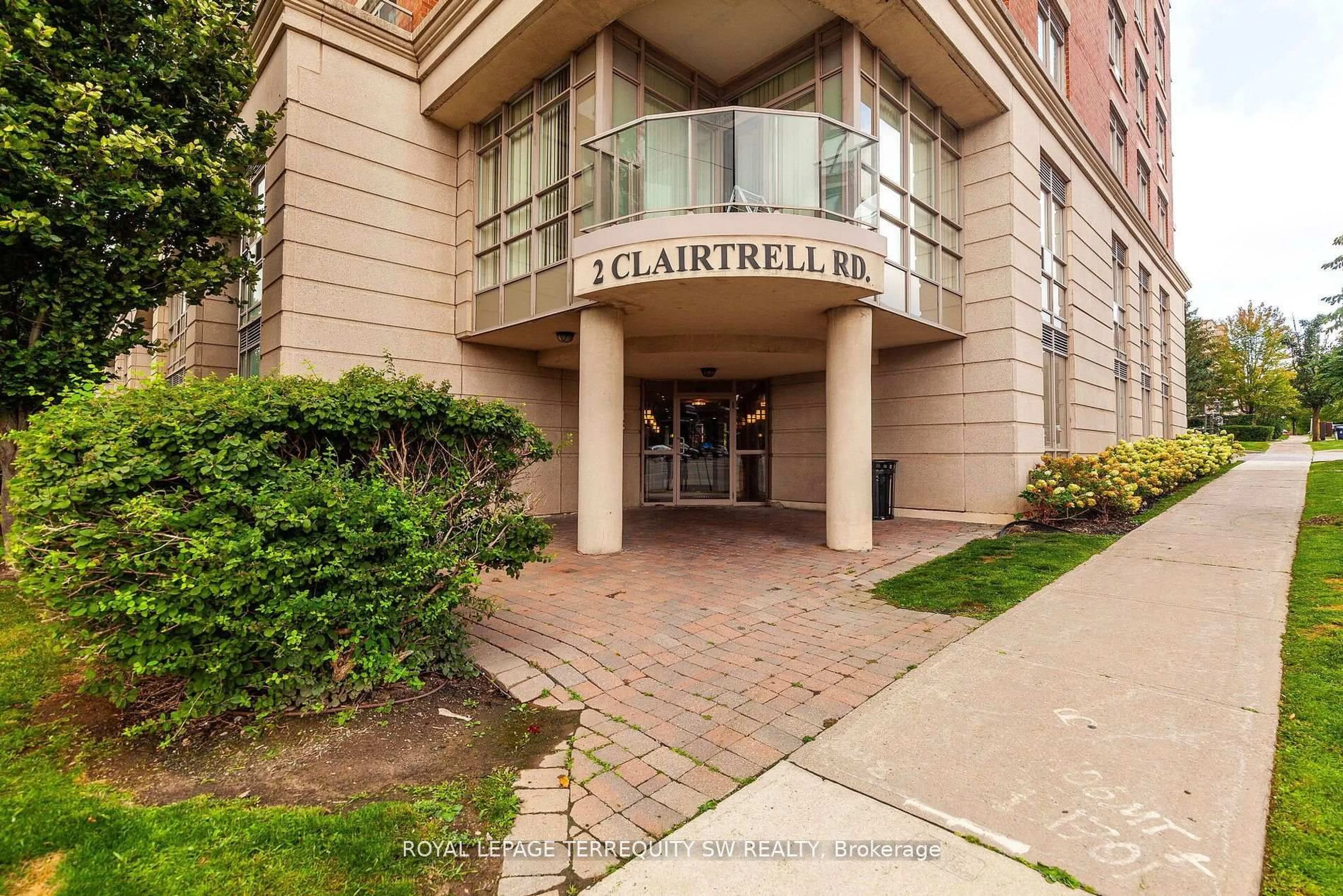 Lobby for 2 Clairtrell Rd #208, Toronto Ontario M2N 7H5
