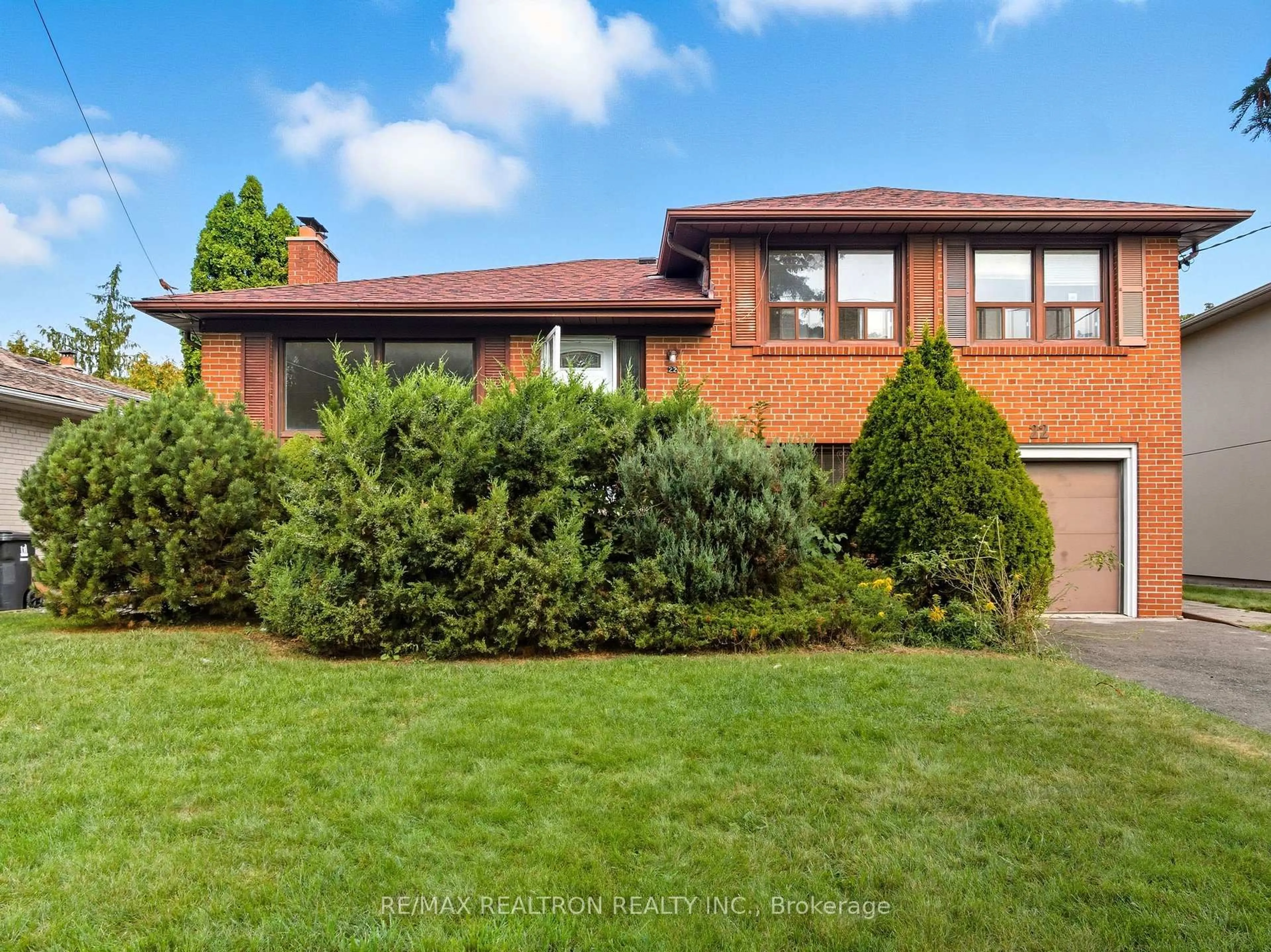 Home with brick exterior material, street for 22 Everingham Crt, Toronto Ontario M2M 2J5