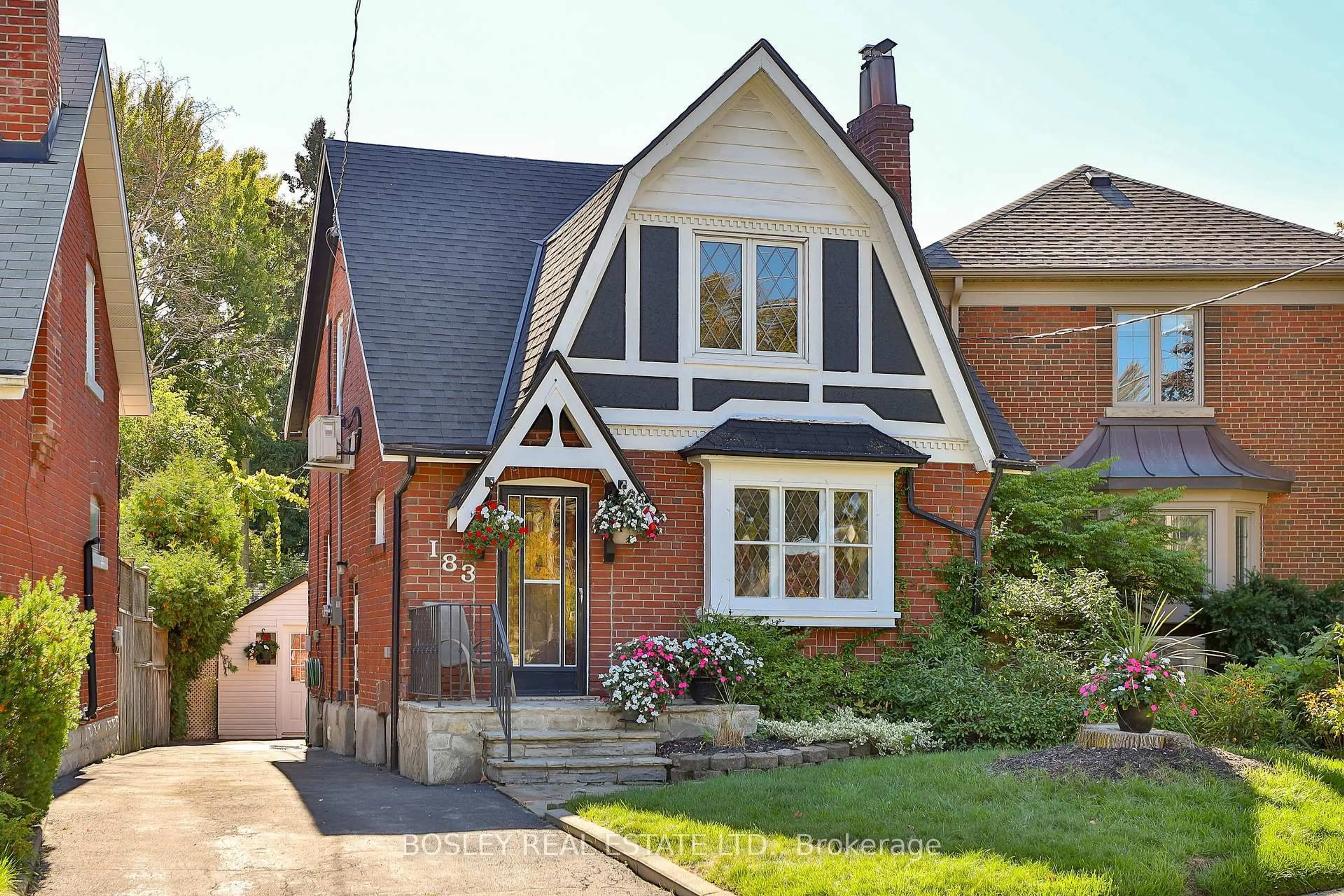 Home with brick exterior material, street for 183 Mcrae Dr, Toronto Ontario M4G 1T2