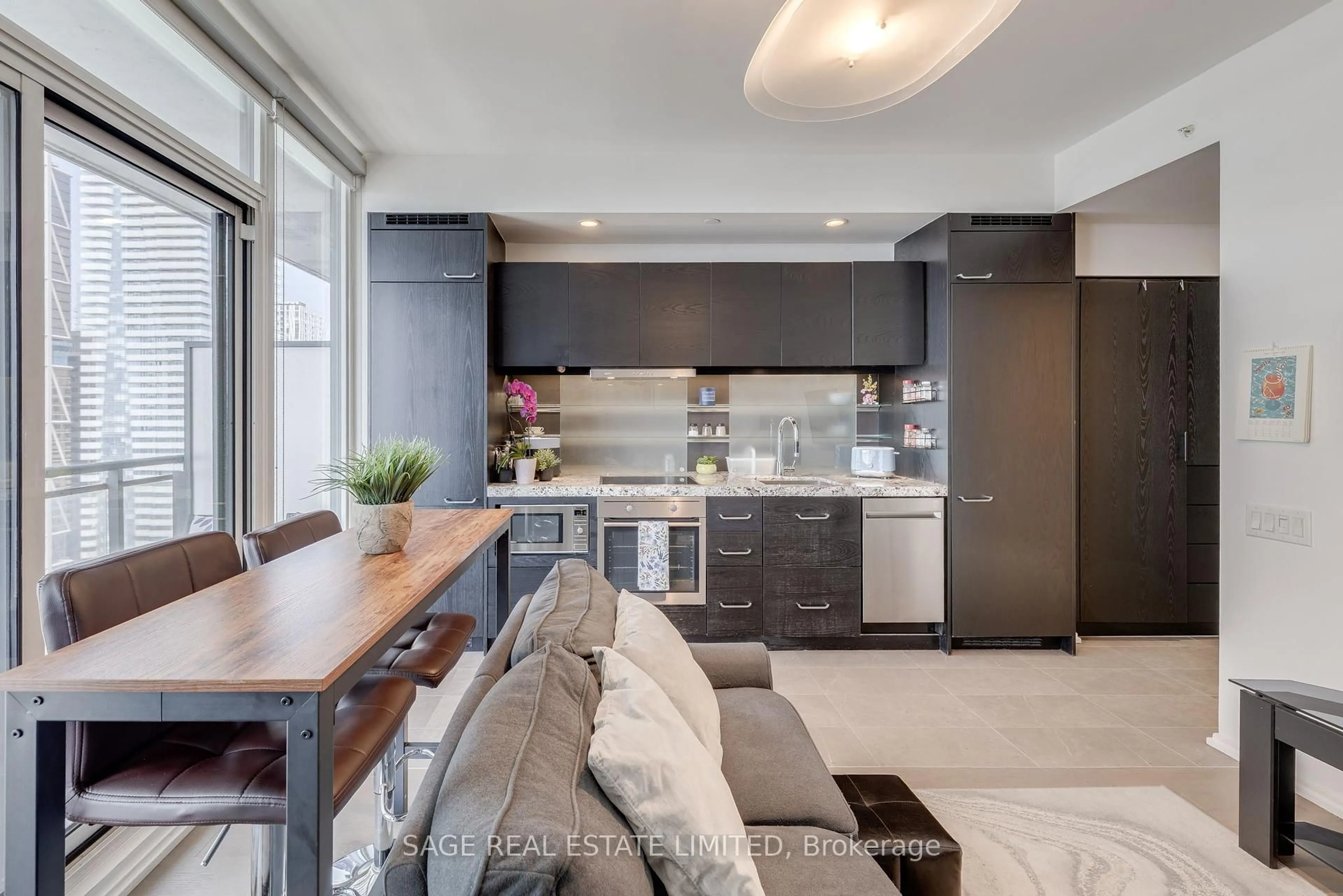 Open concept kitchen, unknown for 45 Charles St #4503, Toronto Ontario M4Y 0B8
